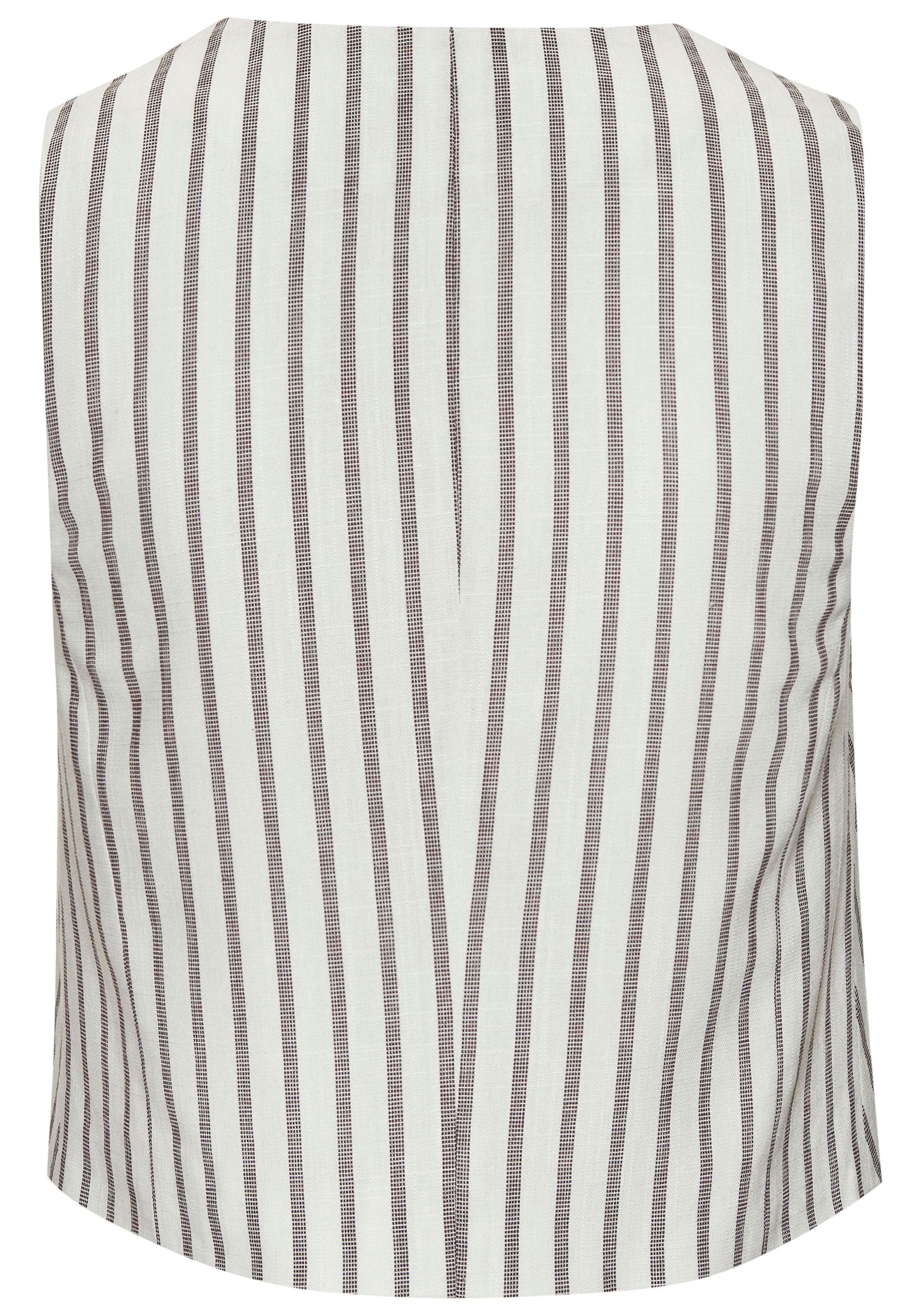 Thumbnail - LASCANA Anzugweste, figurbetonter Schnitt und modisch verkürzte Länge