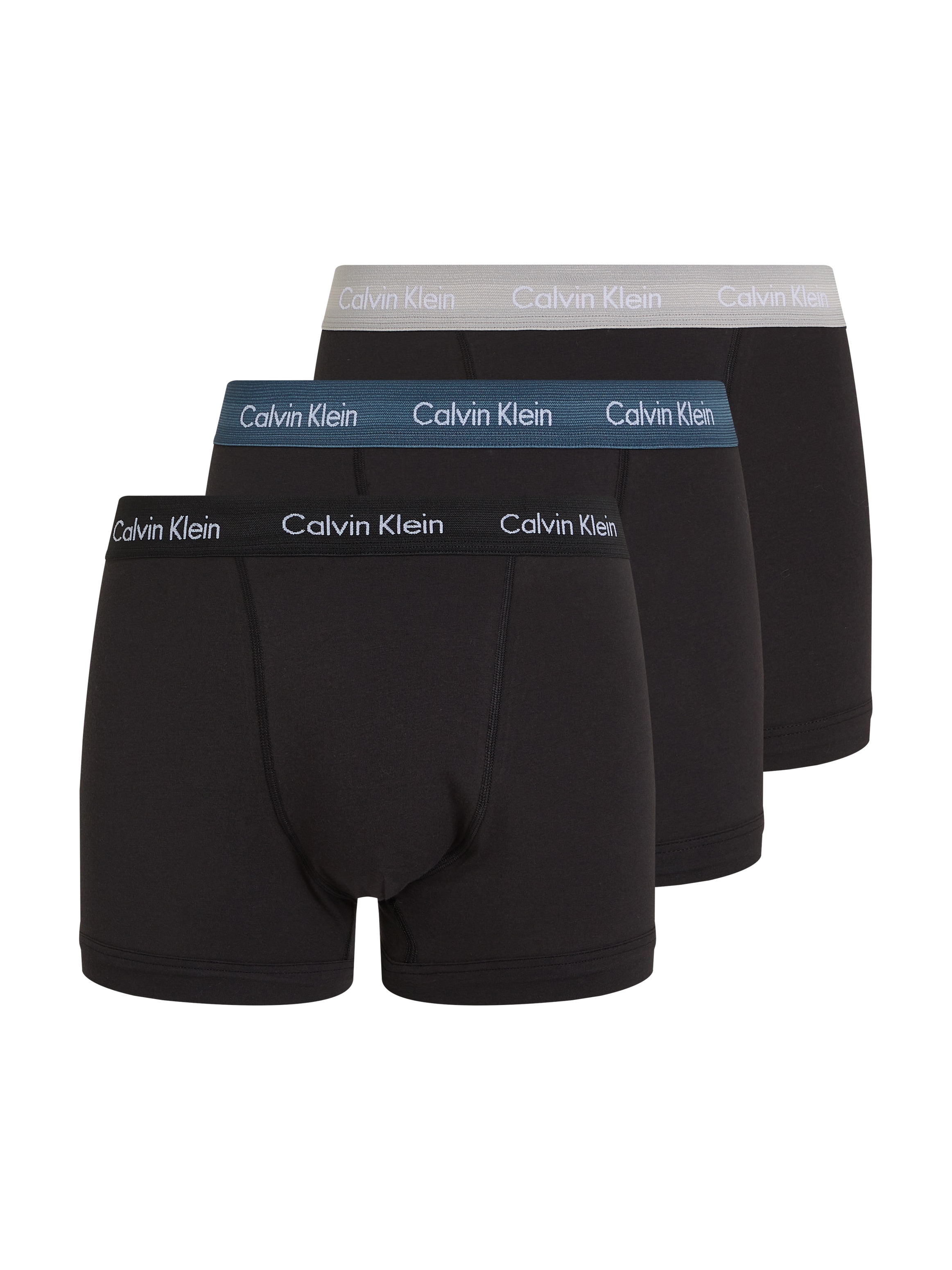 Calvin Klein Underwear Trunk "TRUNK 3PK", (Packung, 3 St.), mit Calvin Klein Logo-Elastikbund (3 Stück)