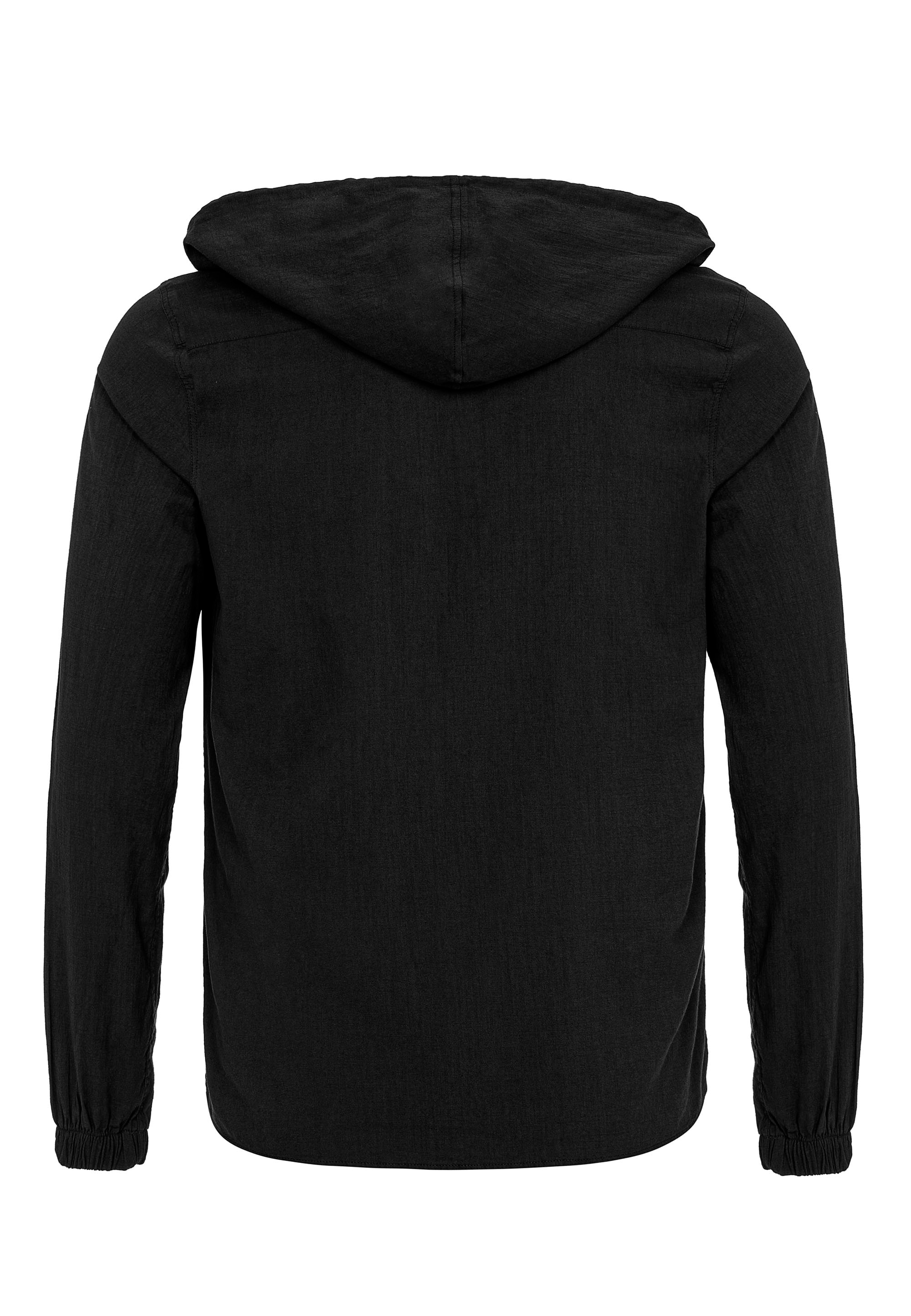 RedBridge Kapuzensweatshirt »Manchester«, im modischen Hemd-Stil
