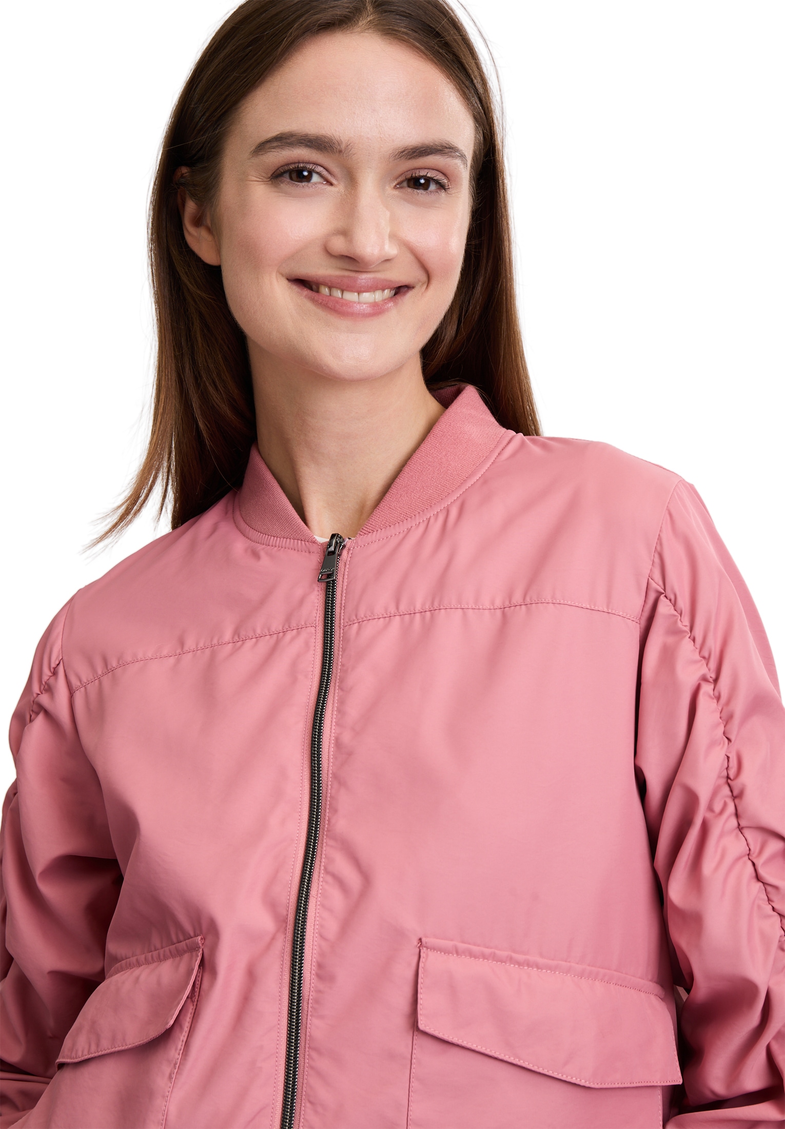 Cartoon Jackenblazer »Cartoon Damen Blouson mit Raffung«, Raffung