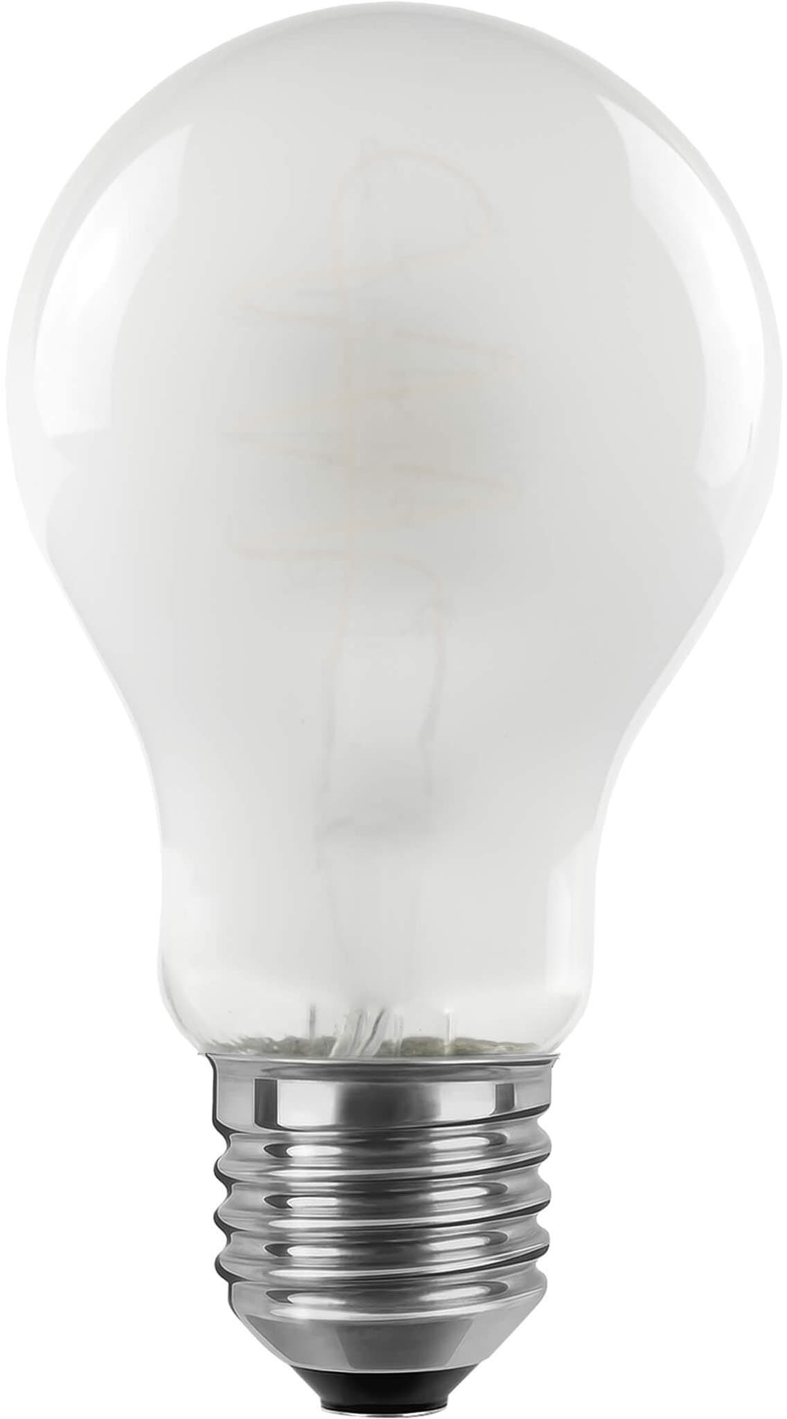 SEGULA LED-Filament "LED Glühlampe A19 matt, E27", L:11cm Ø:6cmmatt, Leuchtmittel