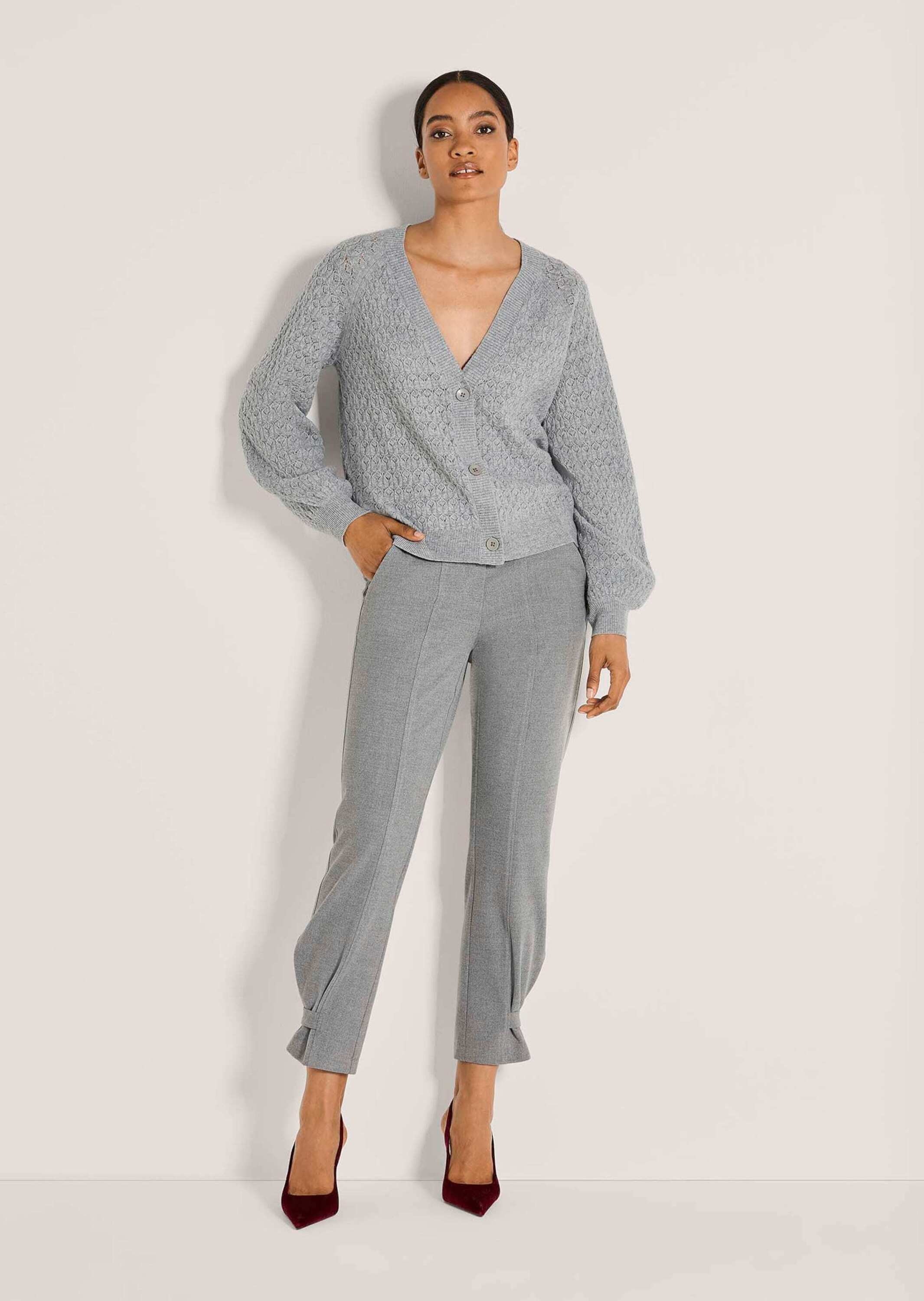 MADELEINE Strickjacke "Cardigan Elegante Strickjacke mit Ajour-Muster" Ball günstig online kaufen