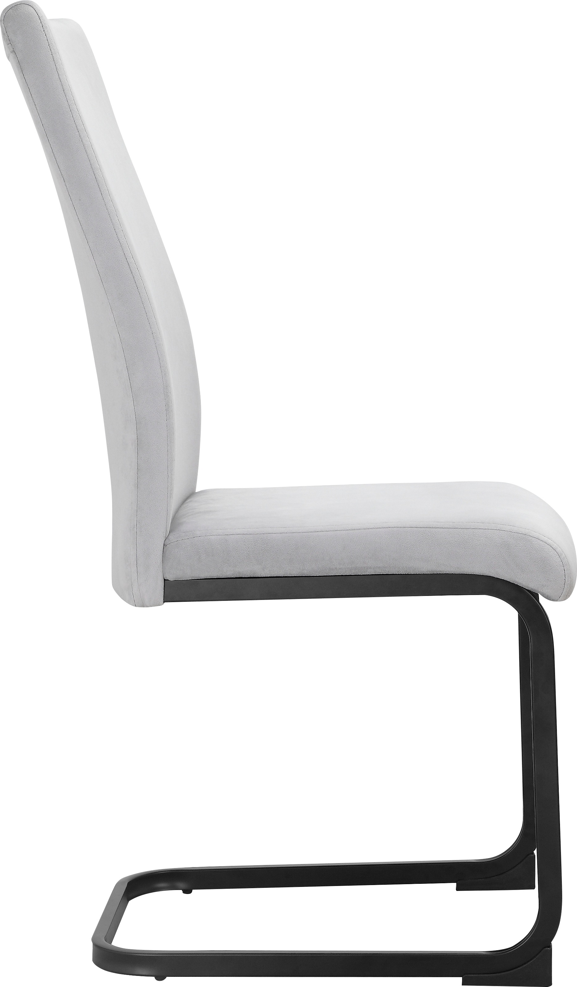 INOSIGN Esszimmerstuhl »Darcel«, (Set), 4 St., Veloursstoff, Freischwinger
