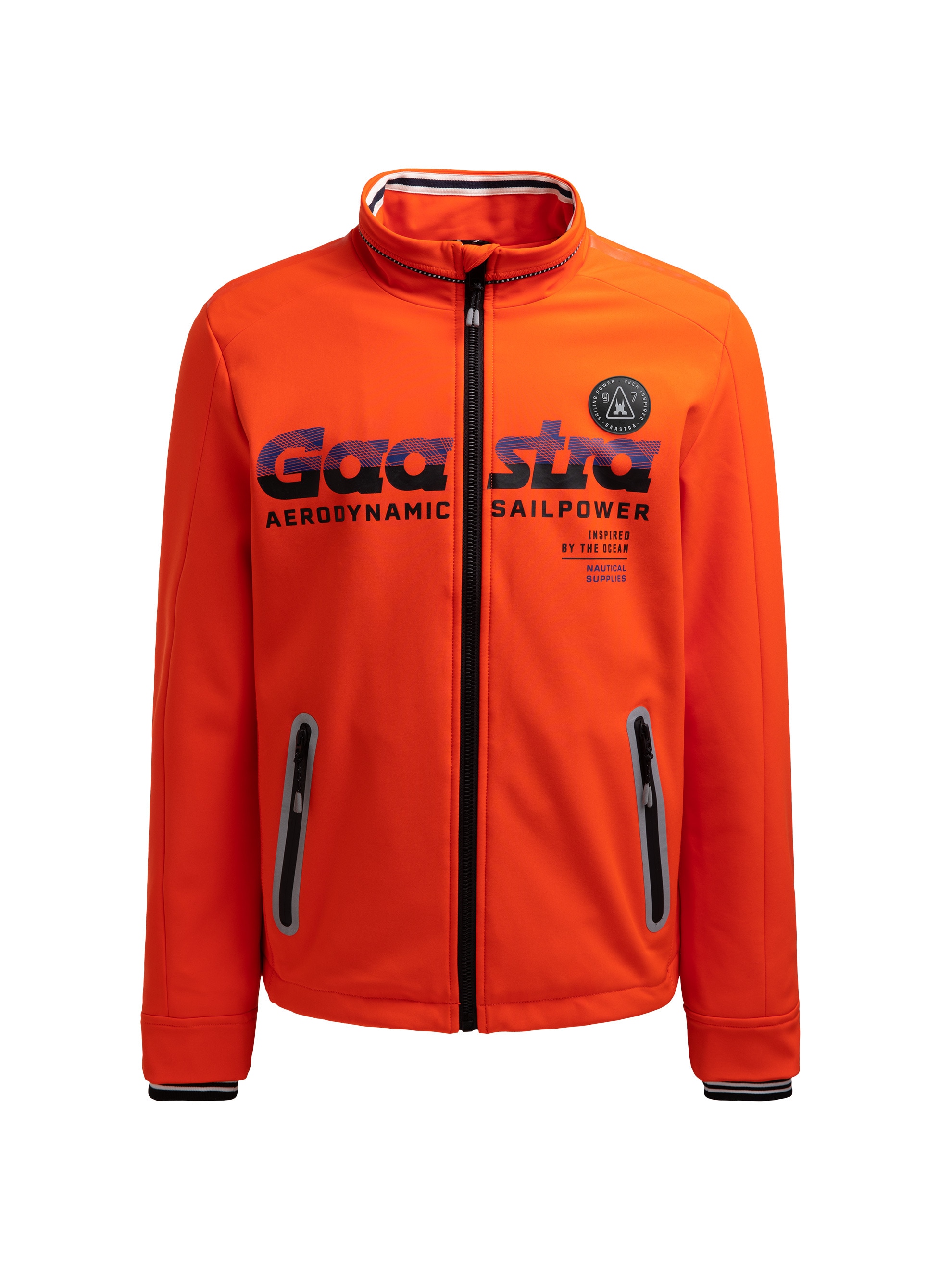 Gaastra Softshelljacke ohne Kapuze mit Windfangleiste