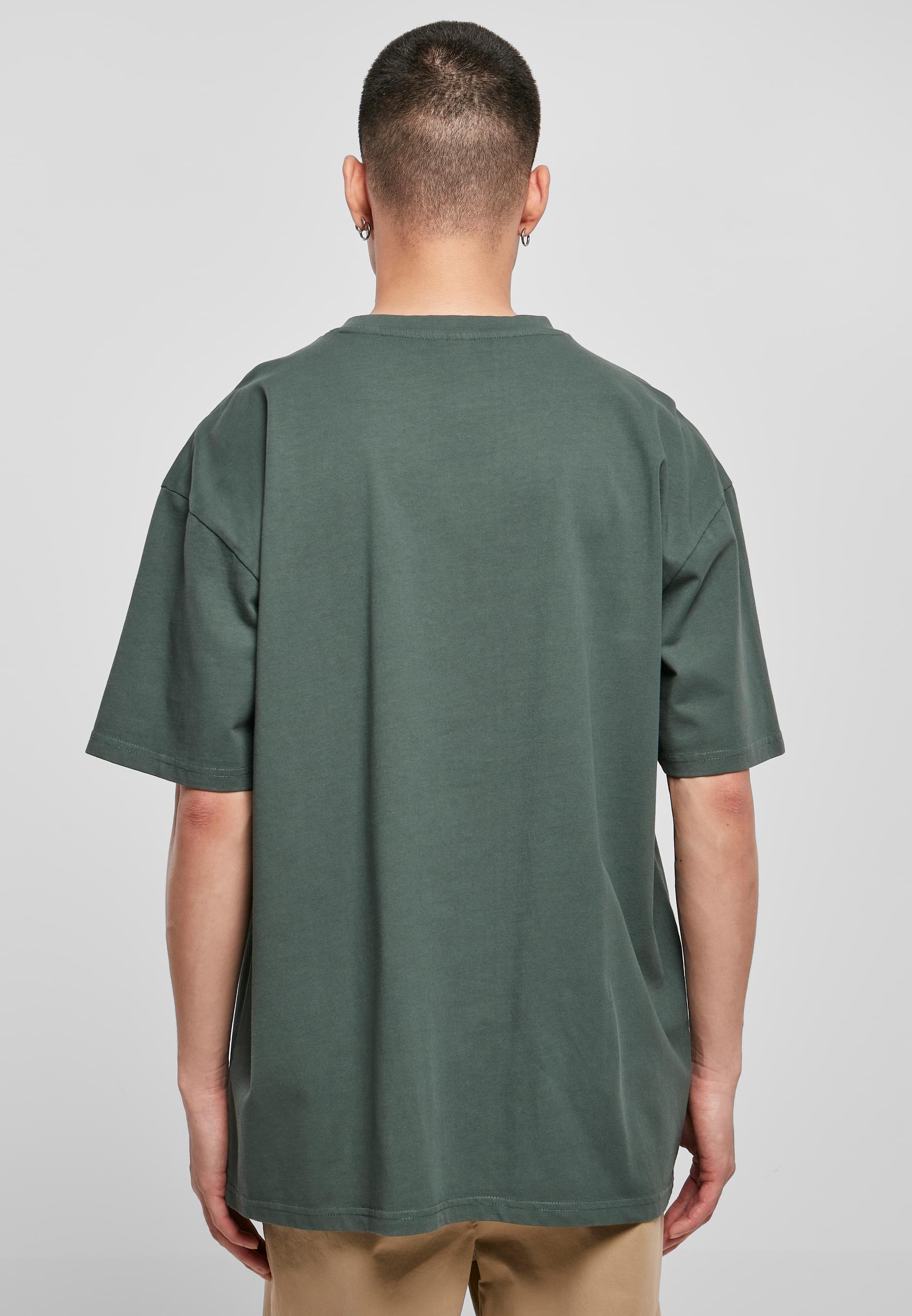 URBAN CLASSICS Kurzarmshirt »Urban Classics Herren Heavy Oversized Garment Dye Tee«, (1 tlg.)