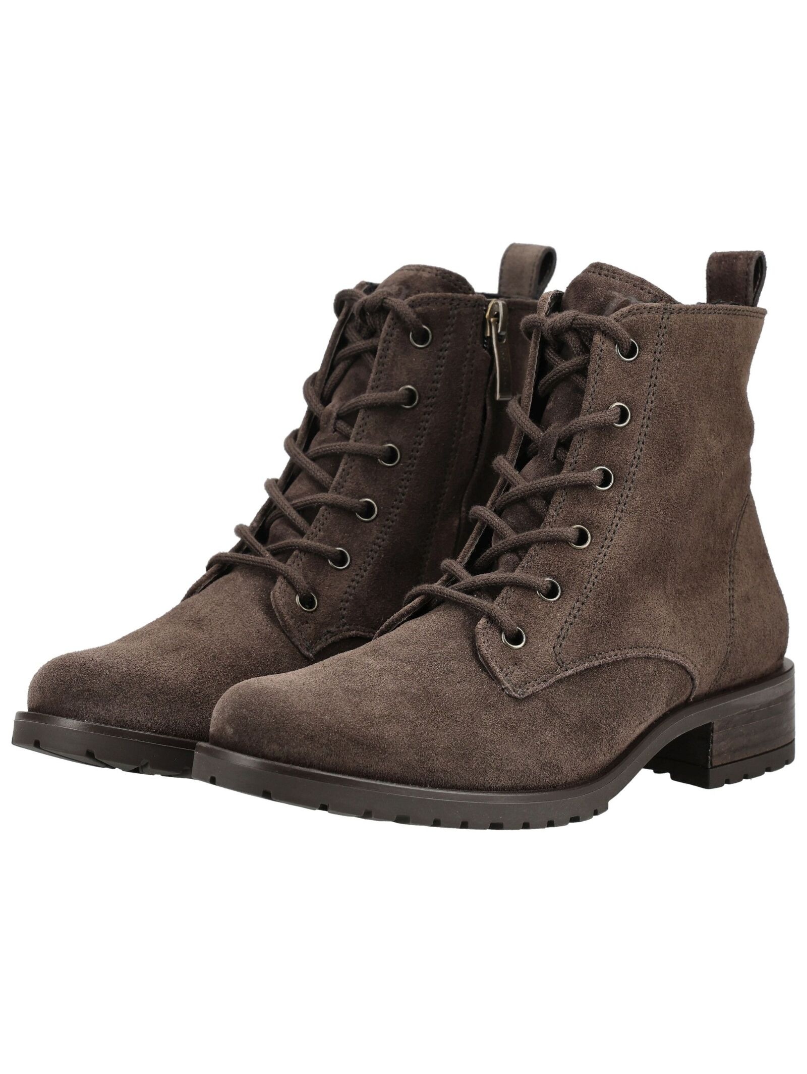 Paul Green Schnürstiefelette »Paul Green Stiefelette Veloursleder«