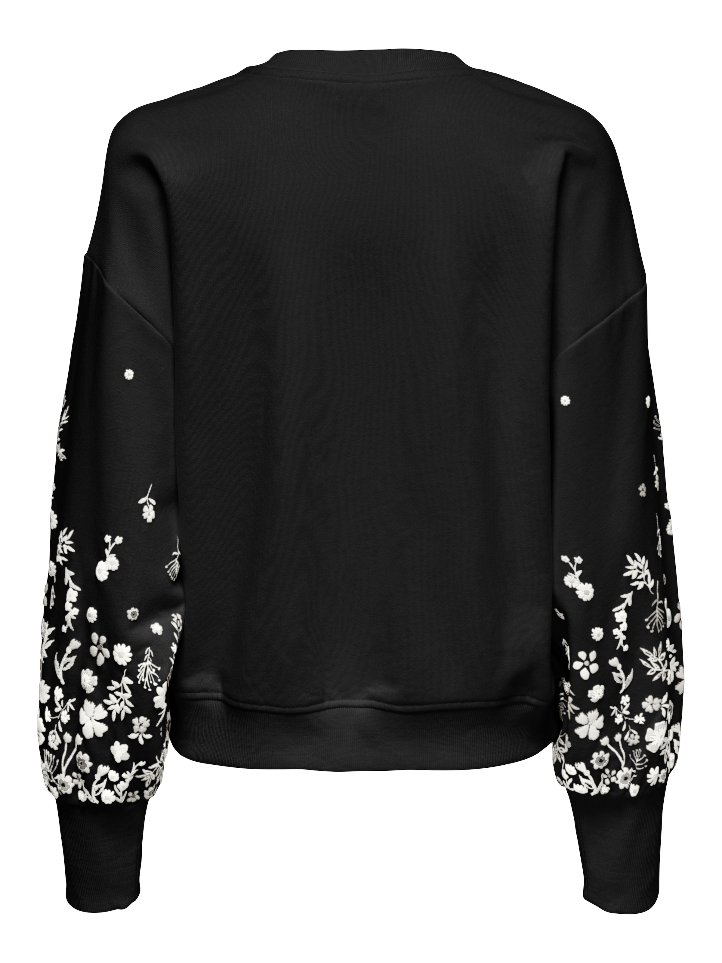 ONLY Sweatshirt "ONLBROOKE L/S O-NECK FLOWER SWT" günstig online kaufen