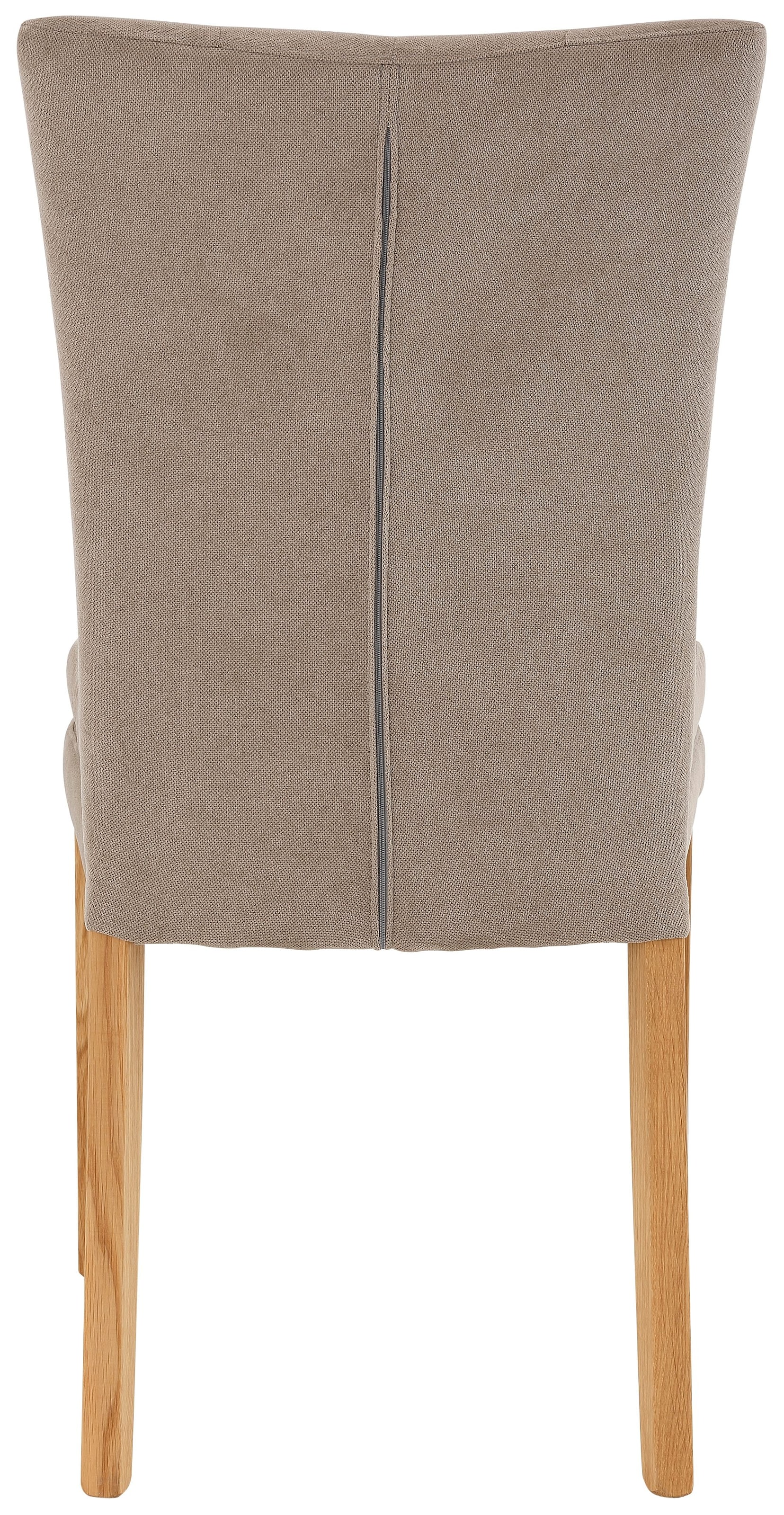 Home affaire Esszimmerstuhl »Colorado BESTSELLER Polsterstuhl«, (Set), 2 St., Luxus-Microfaser, Beine in eiche oder nussbaum. Im 2er, 4er oder 6er-Set