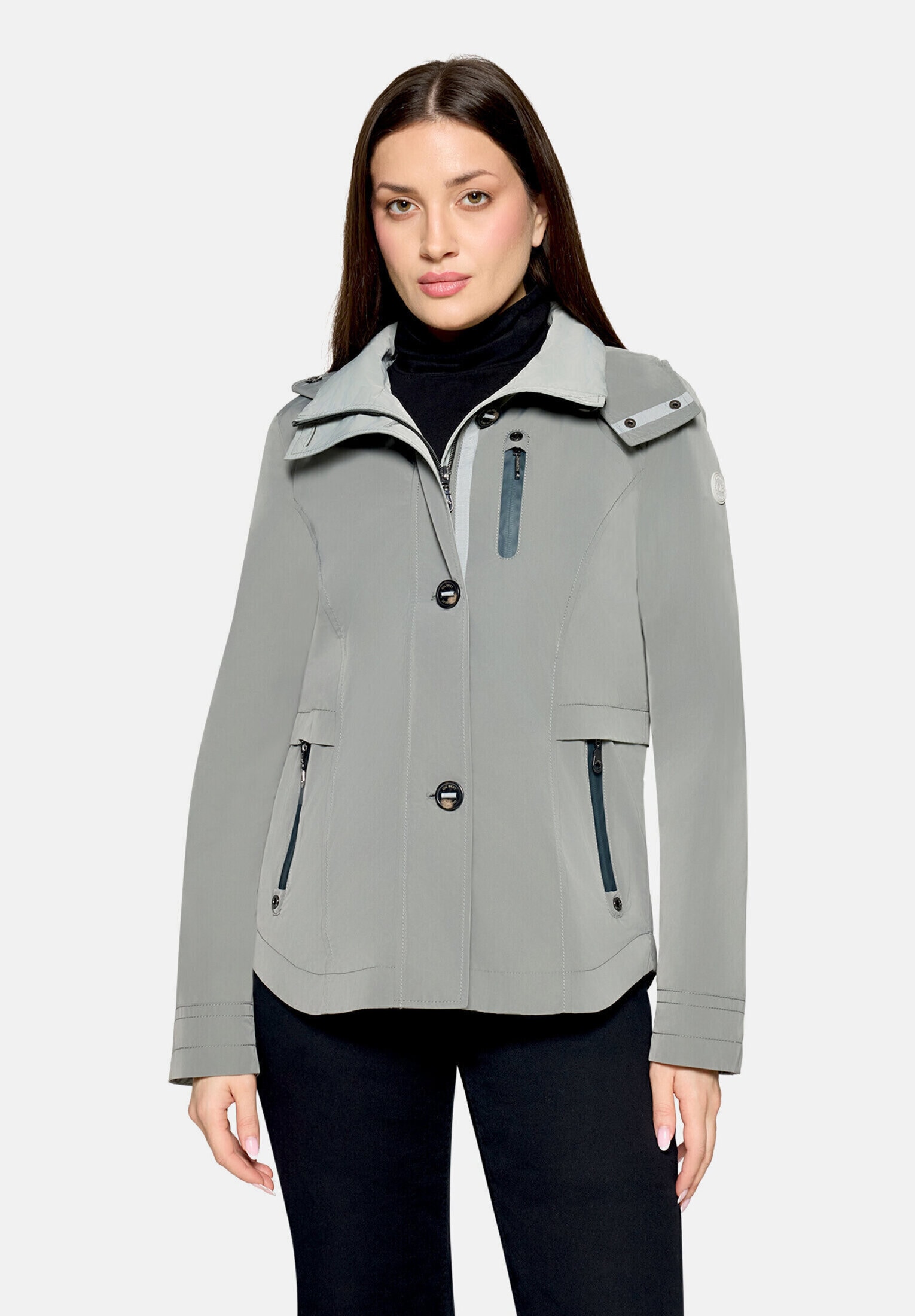 Gil Bret Sommerjacke »Damen mit abnehmbarer Kapuze« mit Kapuze
