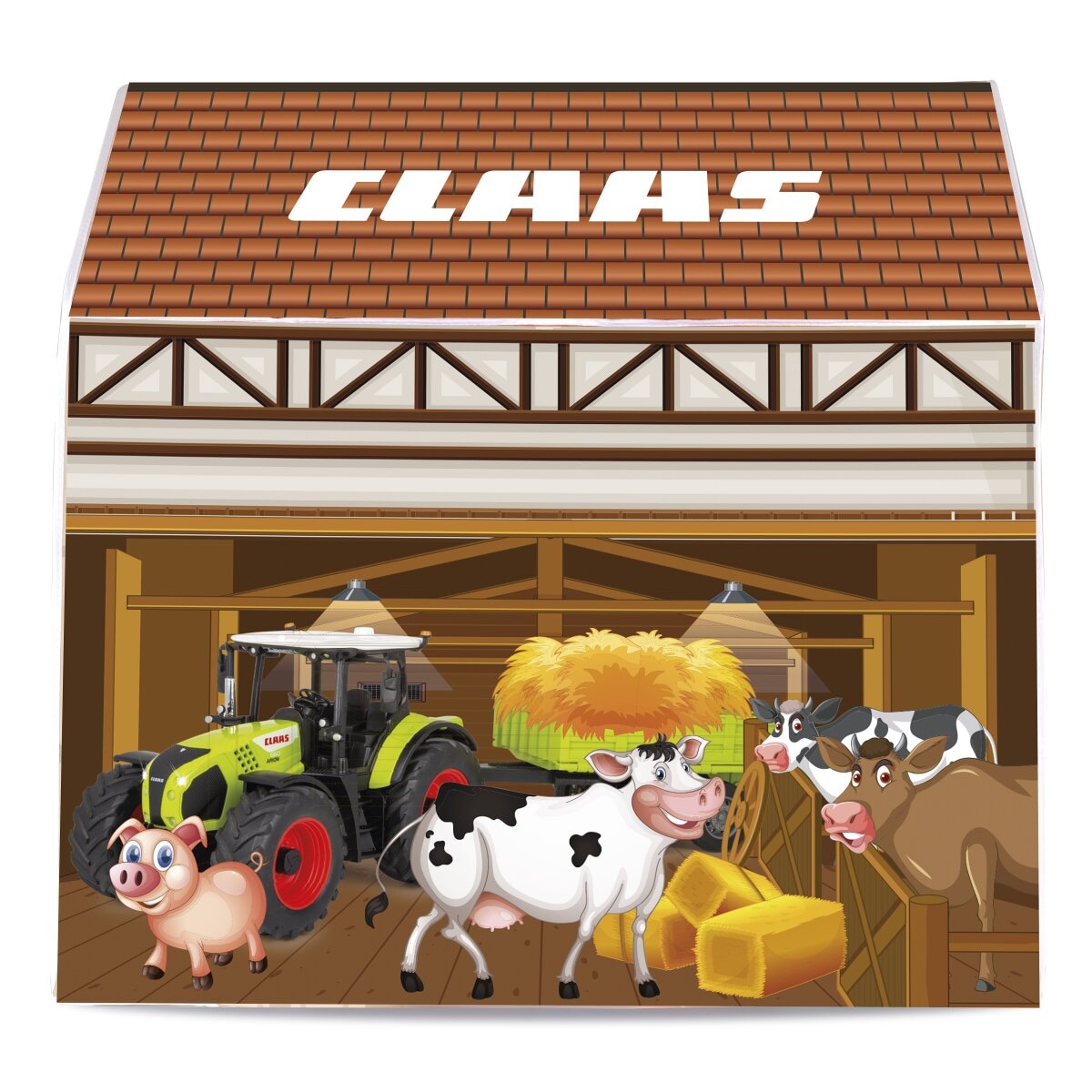 Jamara Spielhaus »Claas Spielhaus Bauernhof« Platzsparend demontierbar