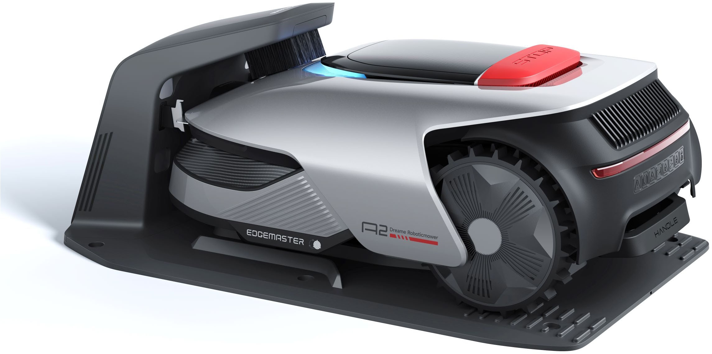 Dreame Rasenmähroboter »Roboticmower A2«, KI-Hindernisvermeidung, präzise Kantenpflege & duales Kartenmanagement