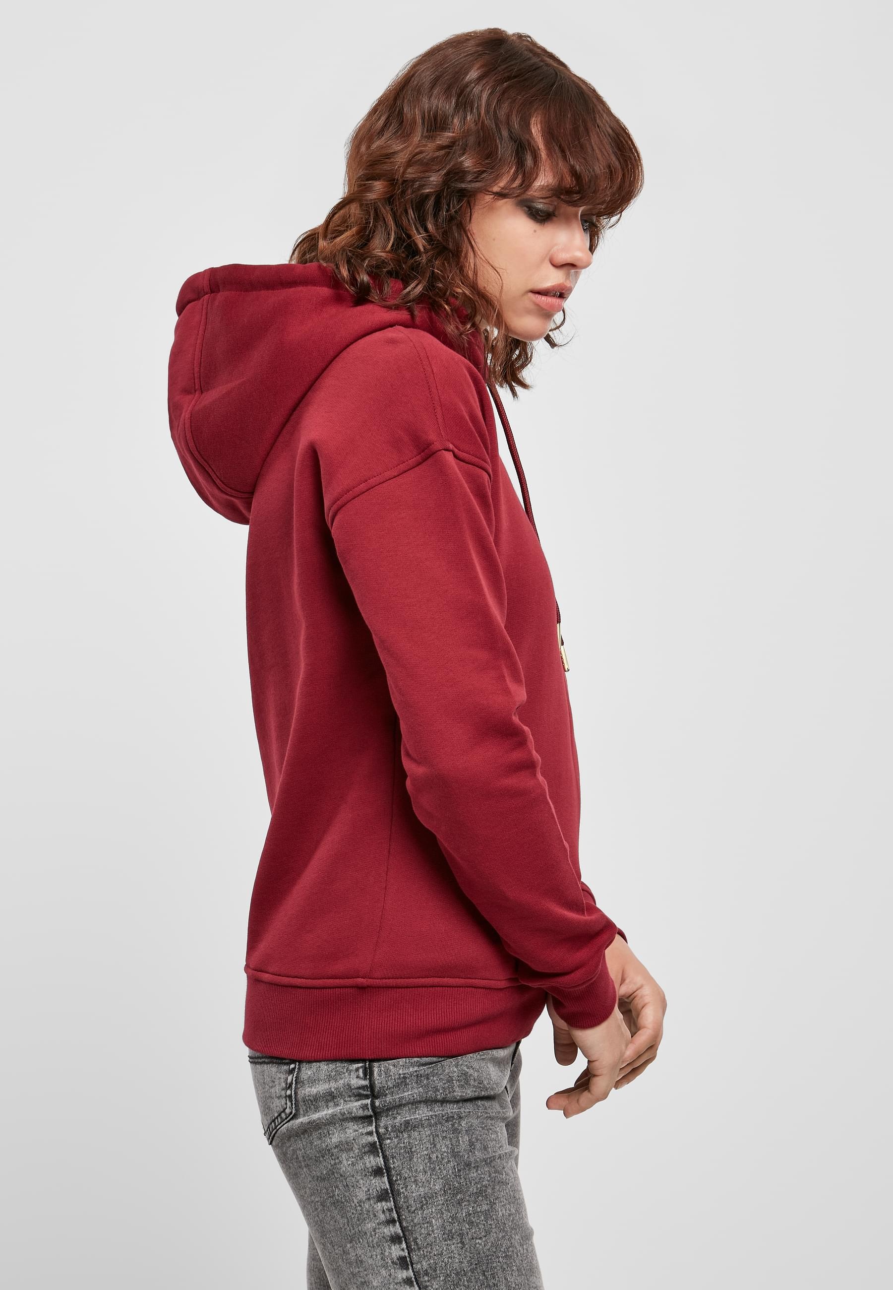 URBAN CLASSICS Kapuzenpullover »Urban Classics Damen Ladies Organic Hoody«, (1 tlg.)