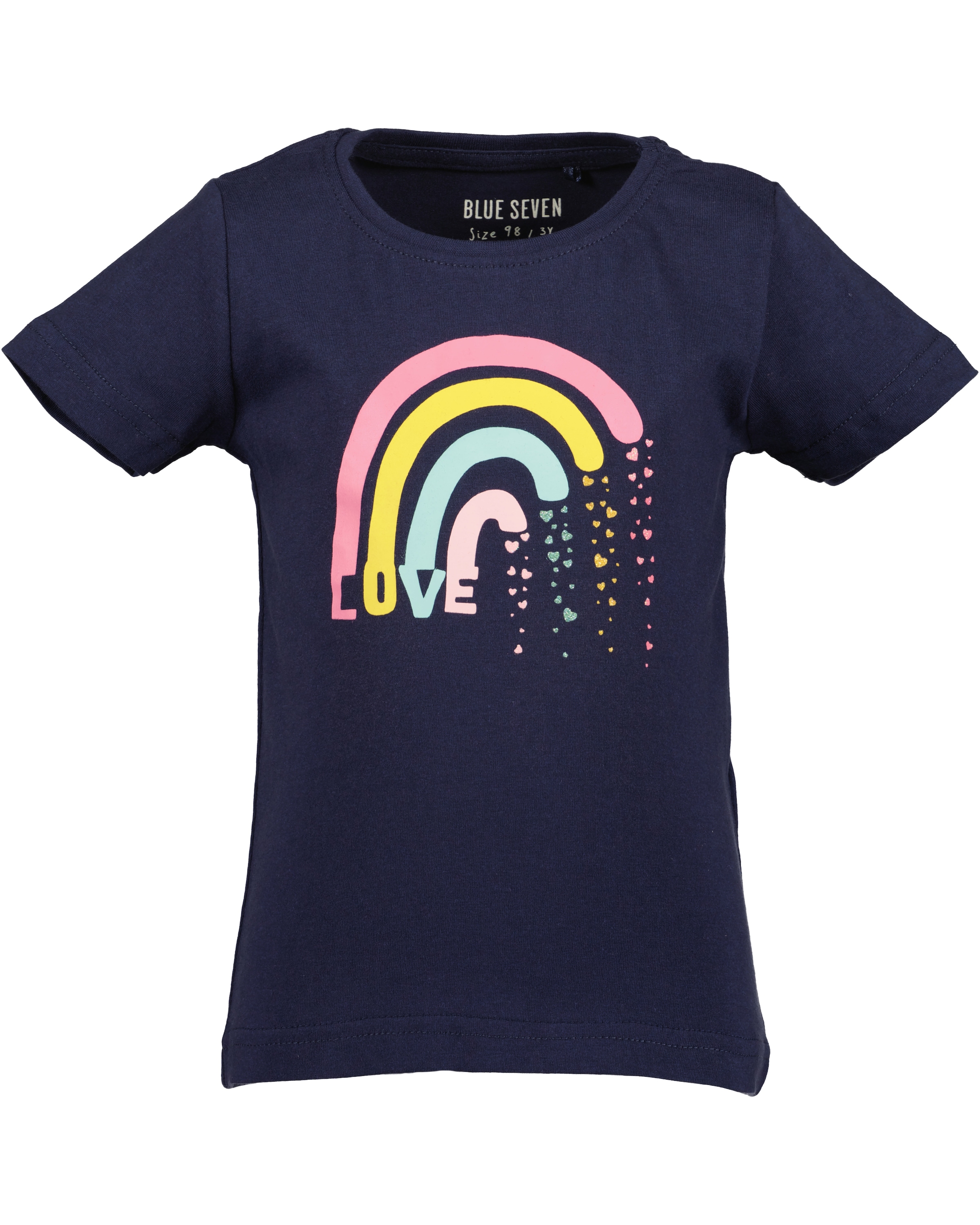 Blue Seven T-Shirt »Blue Seven Mädchen T-Shirts«, (2 tlg.)