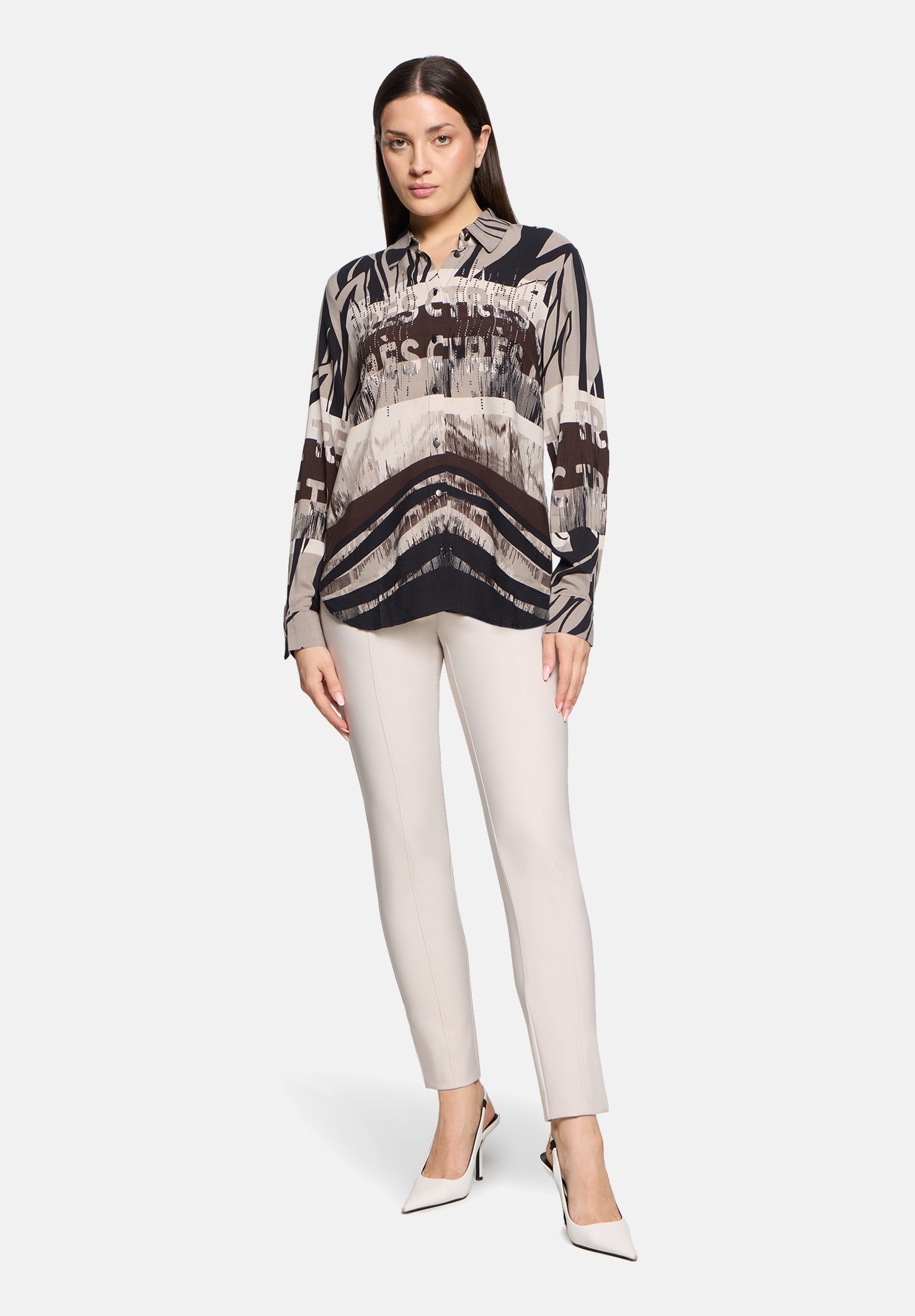 Betty Barclay Bügelfaltenhose "Damen Slim Fit" Material