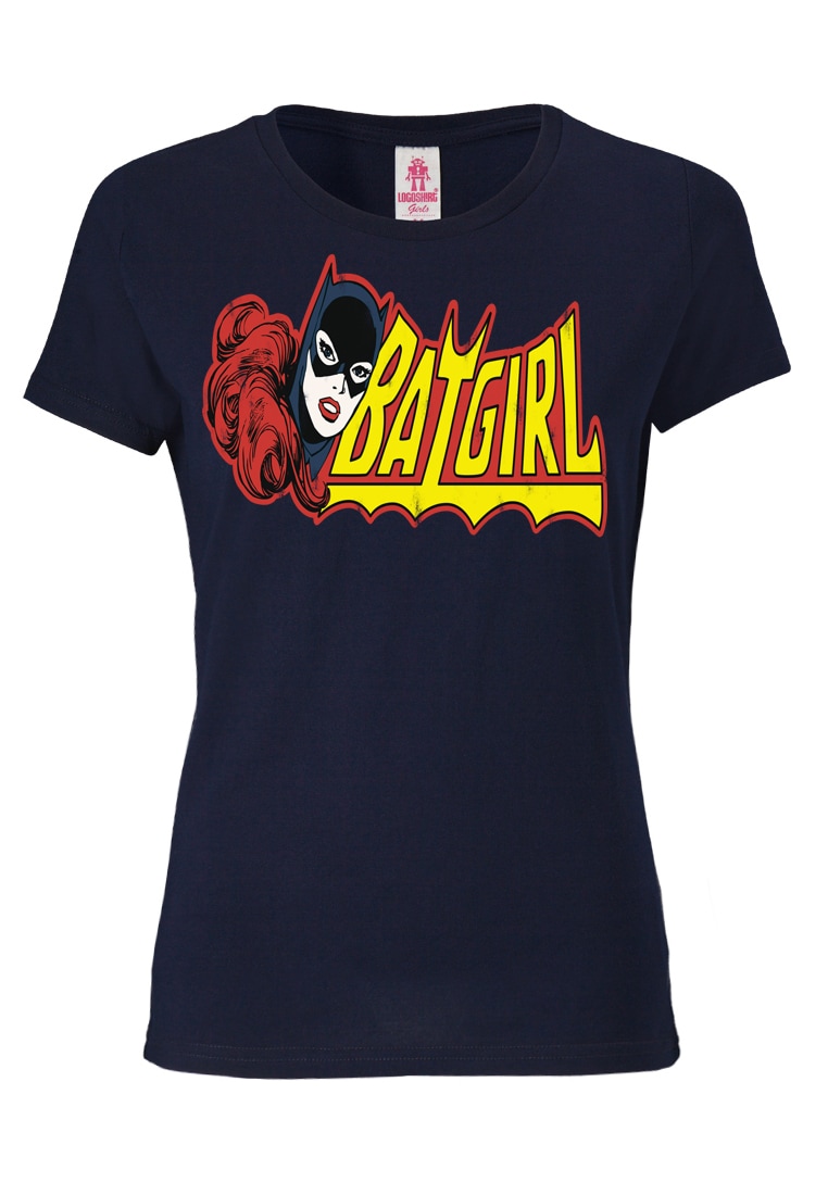 LOGOSHIRT T-Shirt »Batgirl«, mit coolem Frontdruck