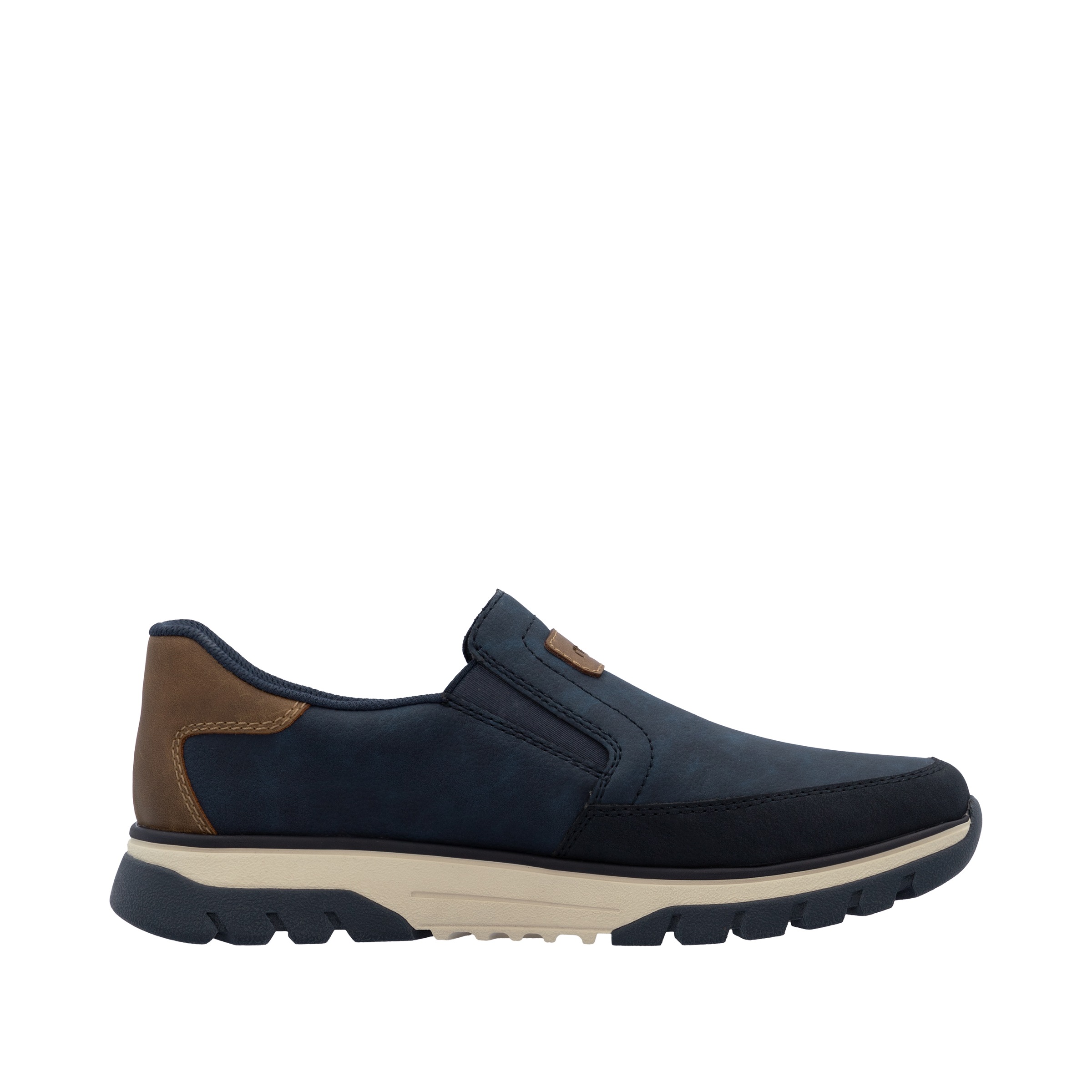 Rieker Slip-On Sneaker, Slipper, Schlupfschuh, Halbschuh mit weicher MemoSoft-Innensohle
