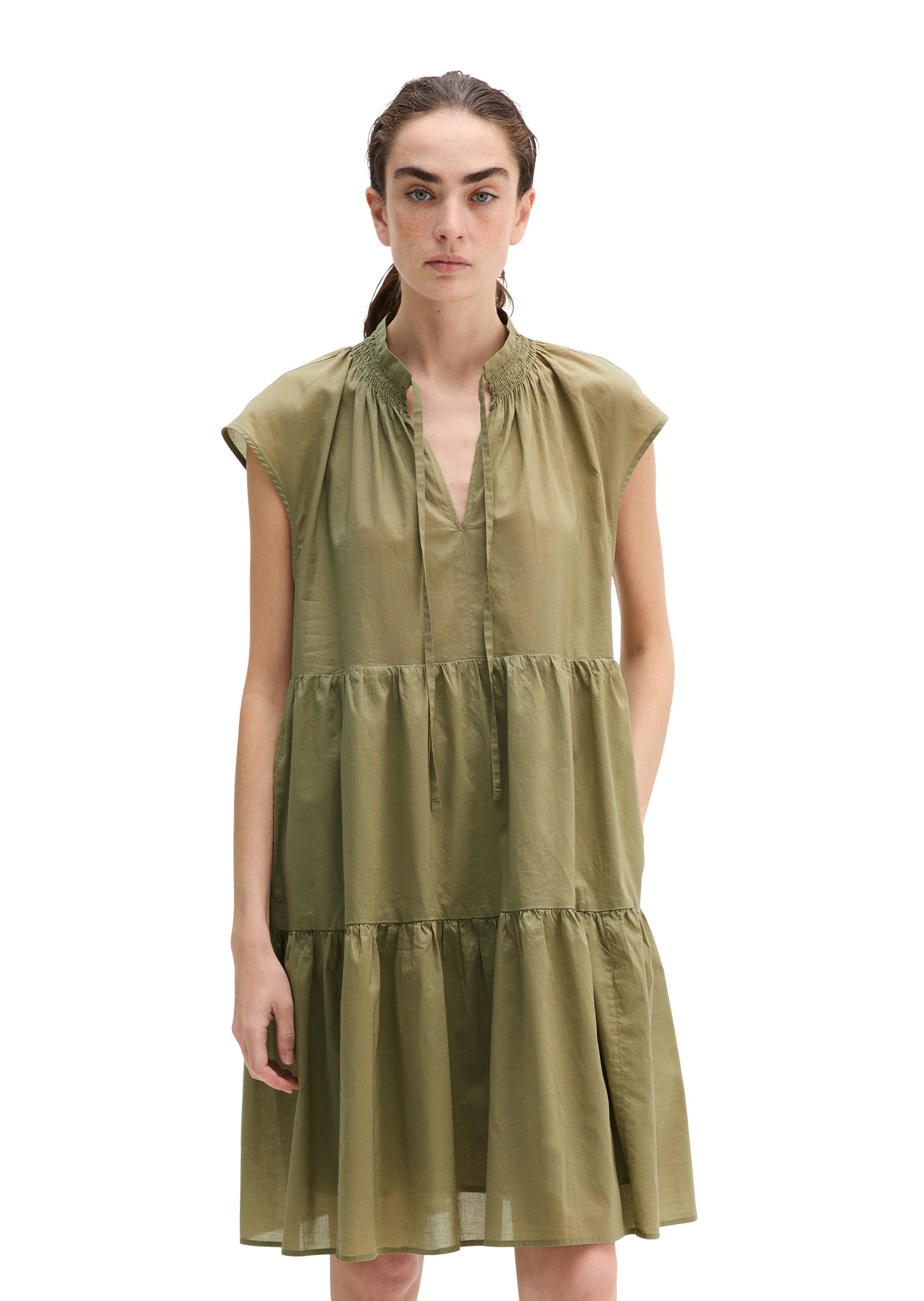 Marc OPolo Minikleid "aus weichem Baumwoll-Voile"