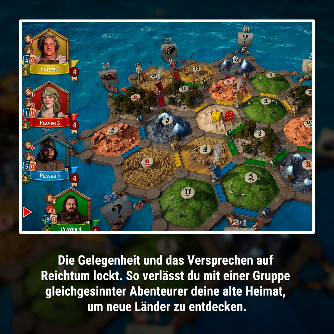 NBG Spielesoftware »Catan - Standard Edition [Playstation 5]« PlayStation 5