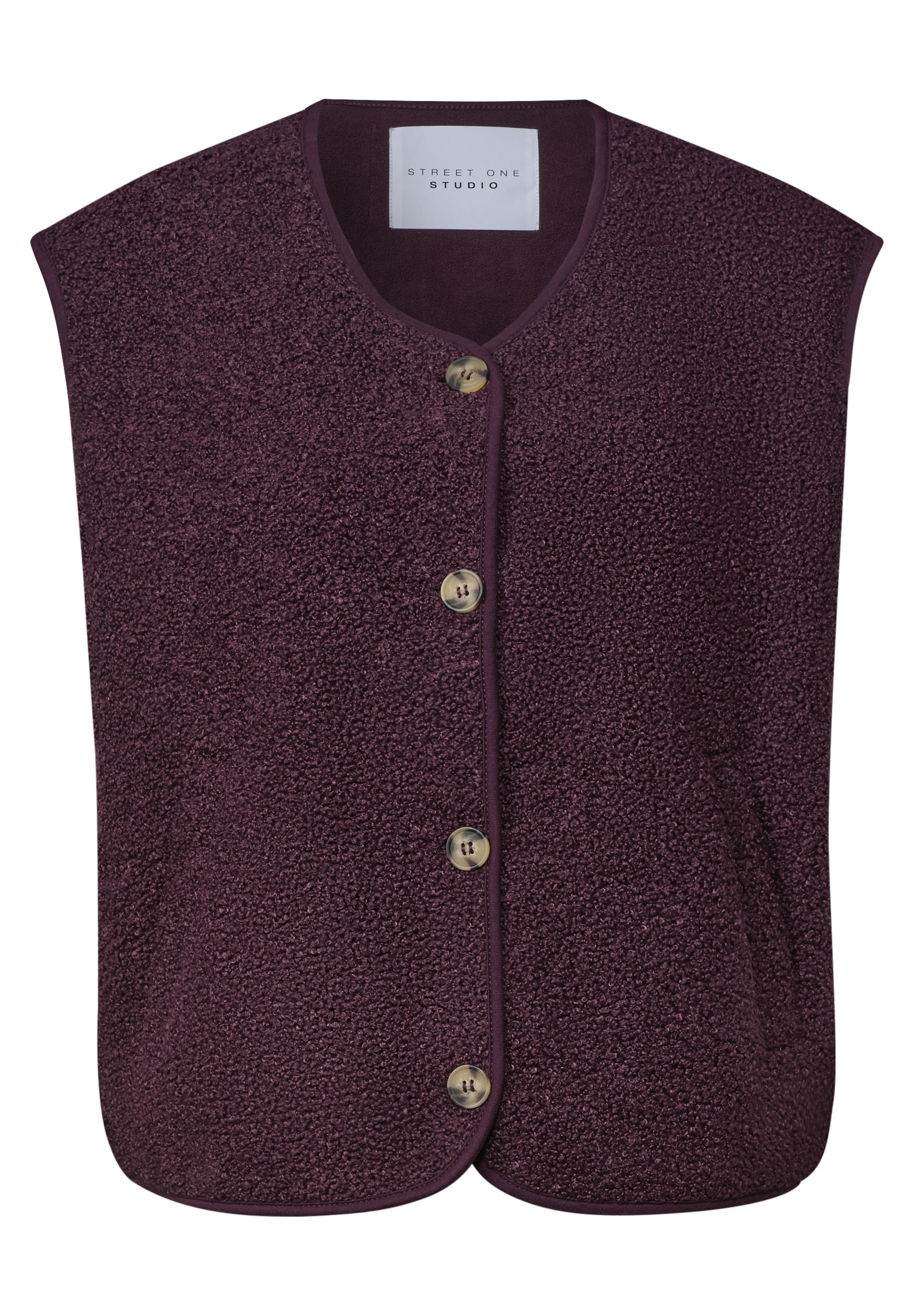 STREET ONE STUDIO Cardigan mit Knopfleiste