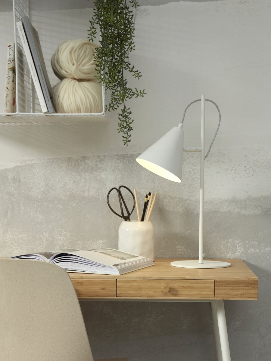 it's About RoMi Tischleuchte »LISBON«, 1 flammig, Leuchtmittel E14 | LED wechselbar, Gutes leselicht