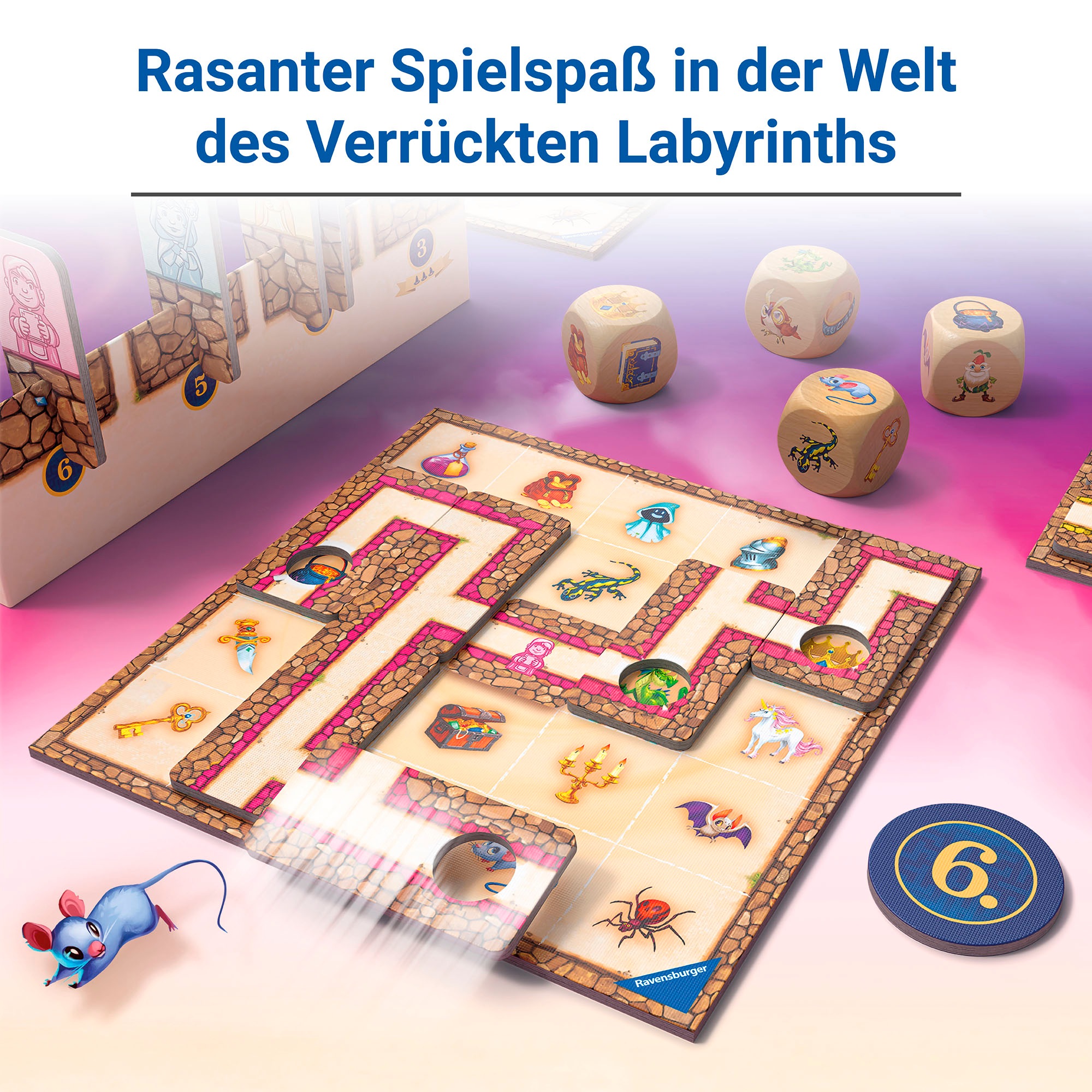 Ravensburger Spiel »Labyrinth GO!«, Made in Europe