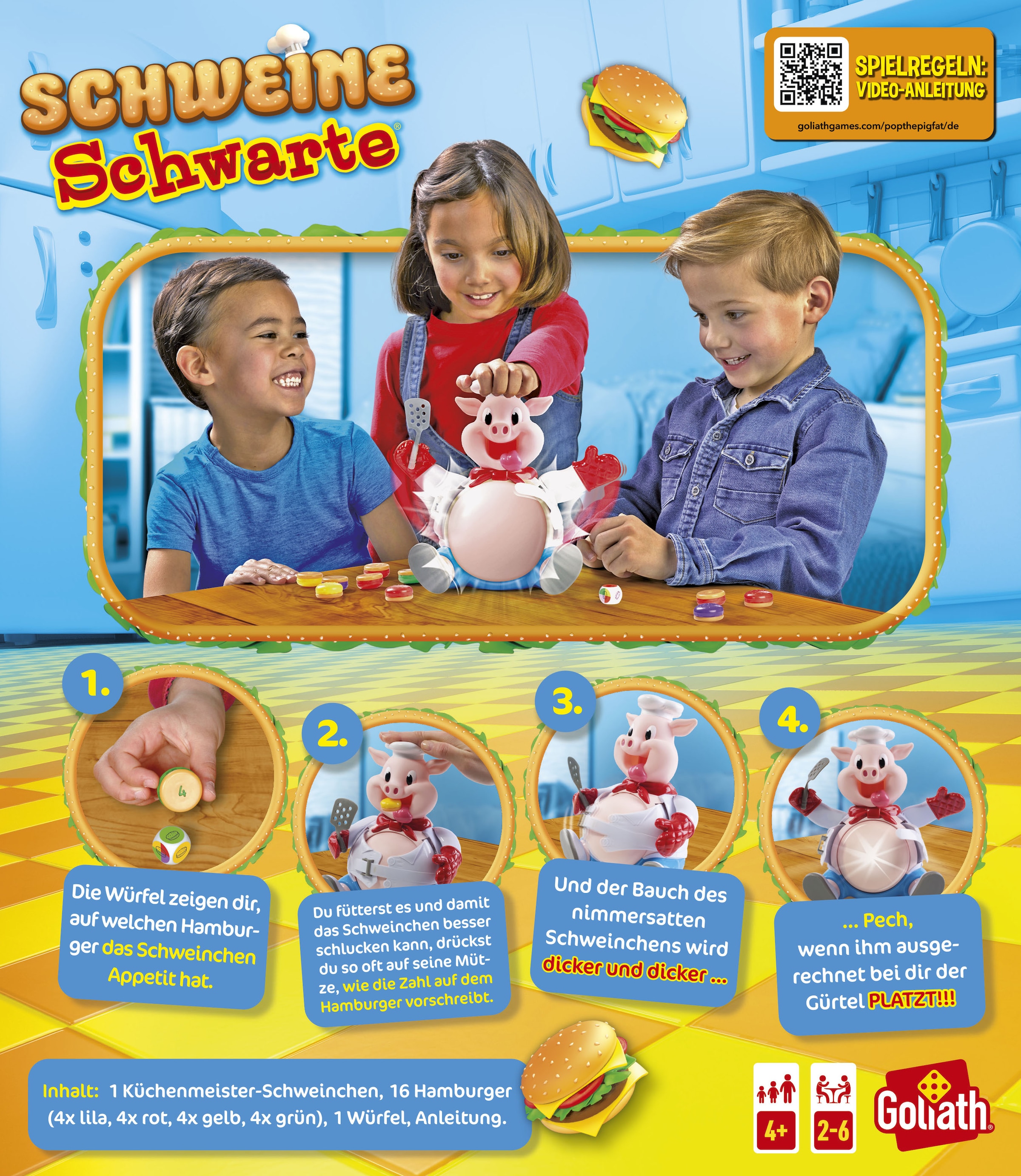 Goliath® Spiel »Schweine-Schwarte«