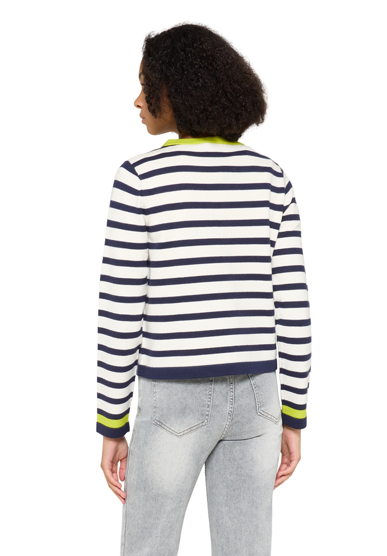 Cartoon Strickjacke »Damen mit Rundhalsausschnitt«, 1 tlg.
