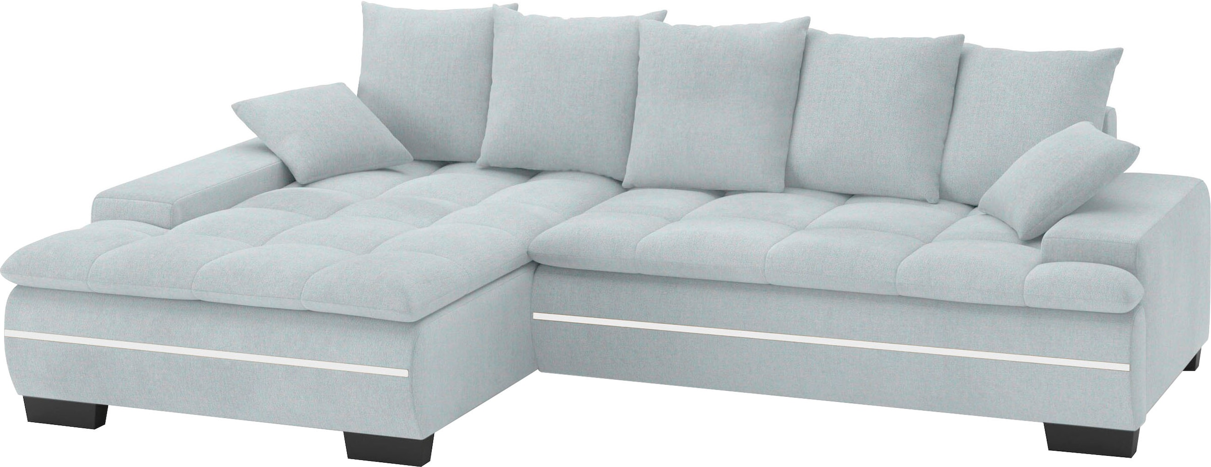 Mr. Couch Ecksofa "Haiti II, L-Form", RGB-LED Beleuchtung, wahlweise mit Ka günstig online kaufen