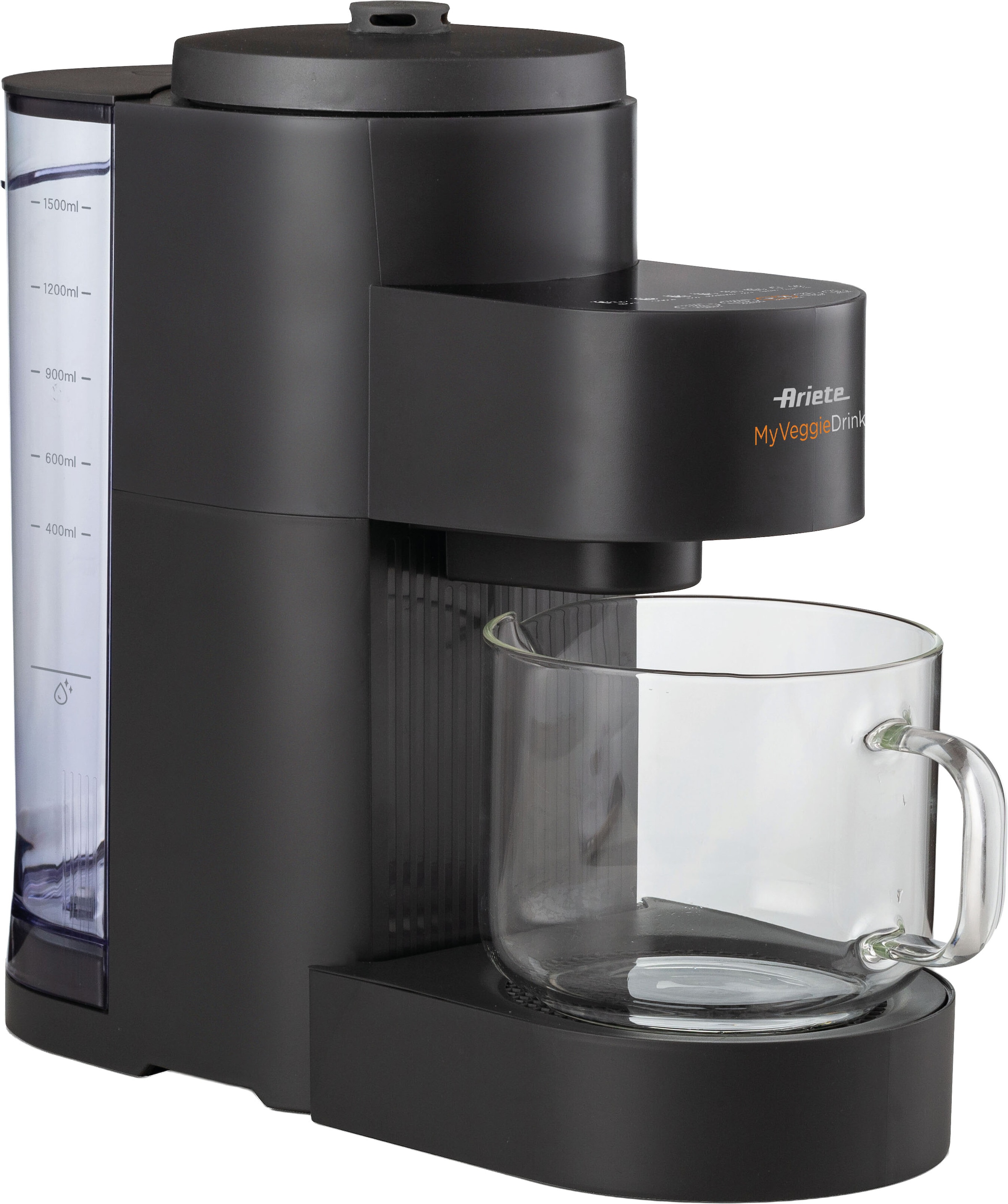 Ariete Entsafter "My VeggieDrink" 1200 W Pflanzenmilch-, Milchshake-Zubereiter und Entsafter in Einem, 1,5 L