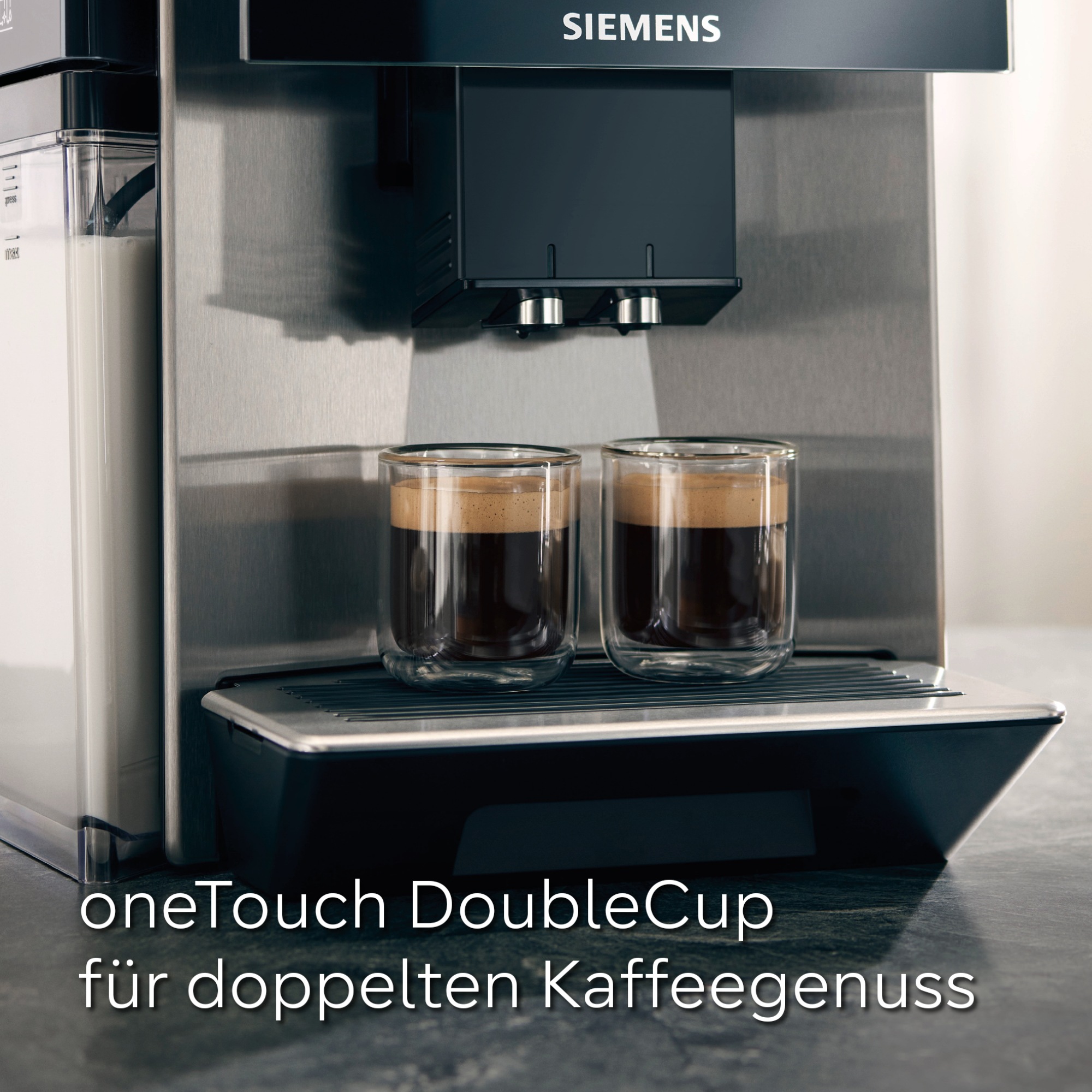 SIEMENS Kaffeevollautomat "EQ900 plus TQ903DZ3, auto. Reinigen/Entkalken, C günstig online kaufen