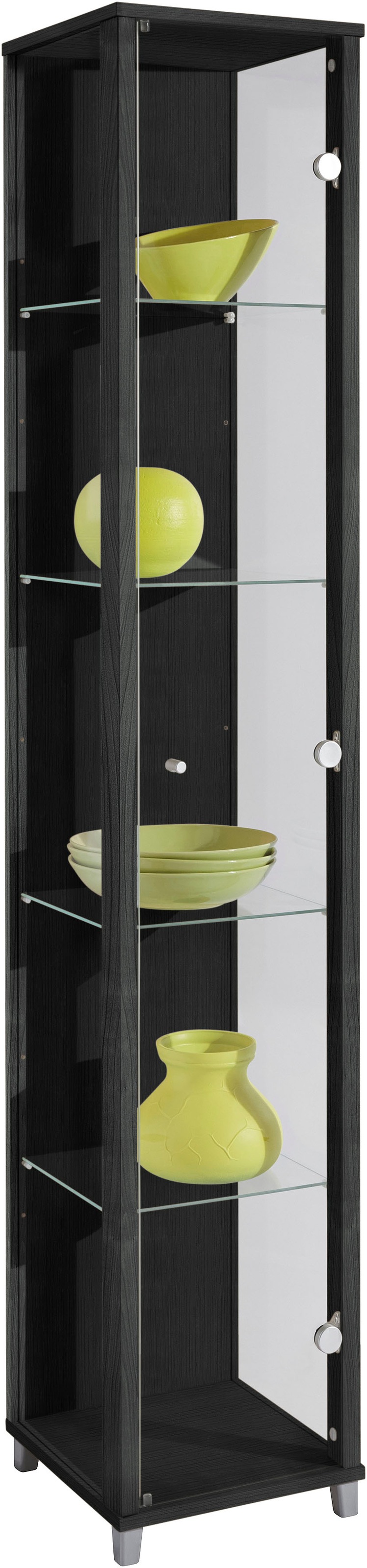fif möbel Vitrine »OPTIMA Höhe ca. 172 cm«, Standvitrine/Glasvitrine 1x Glastür,perfekt für Sammler,Sammlervitrine