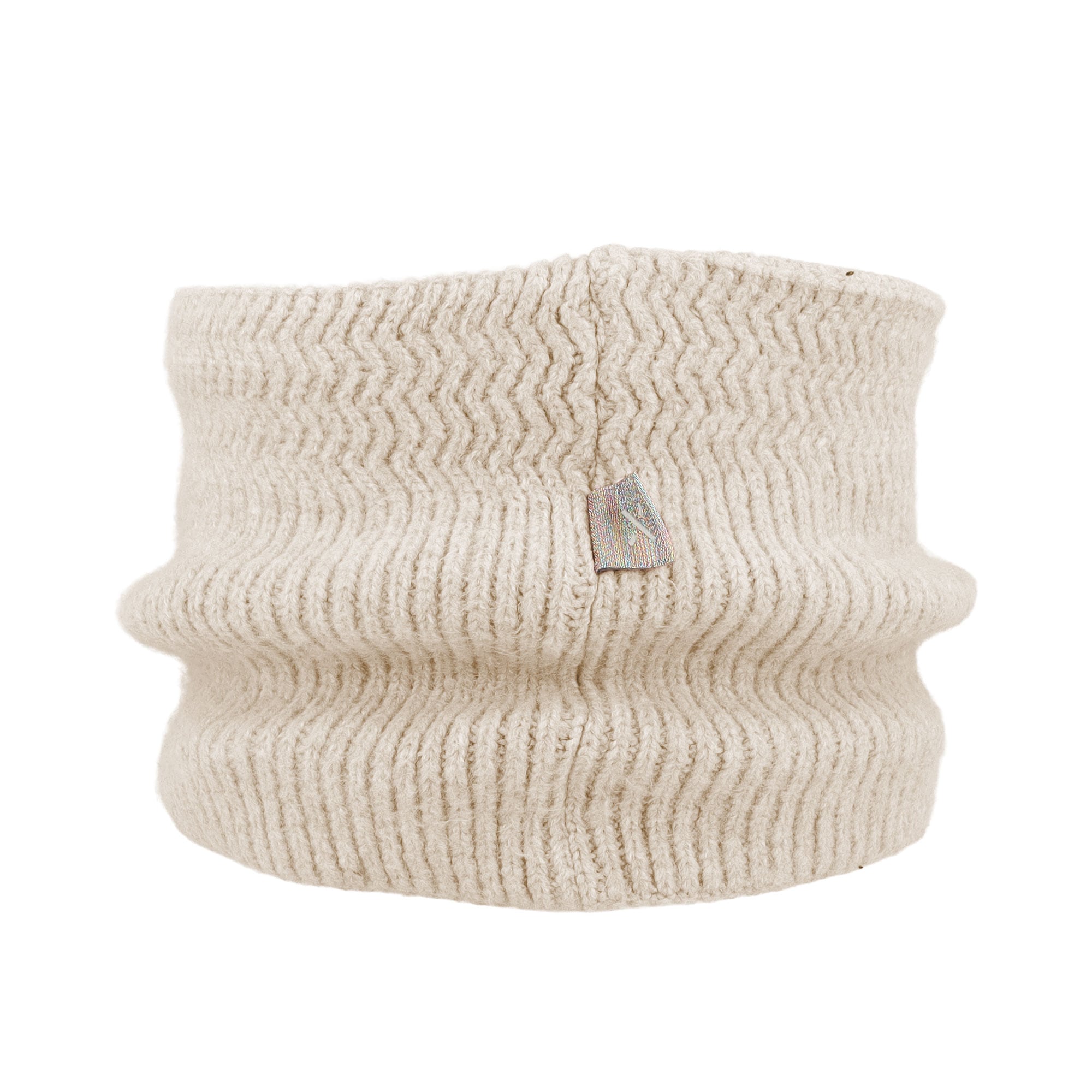 MAXIMO Loop Schlauchschal, Melange, soft, Jerseyfutter, Zick-Zack, 17 x 25 cm