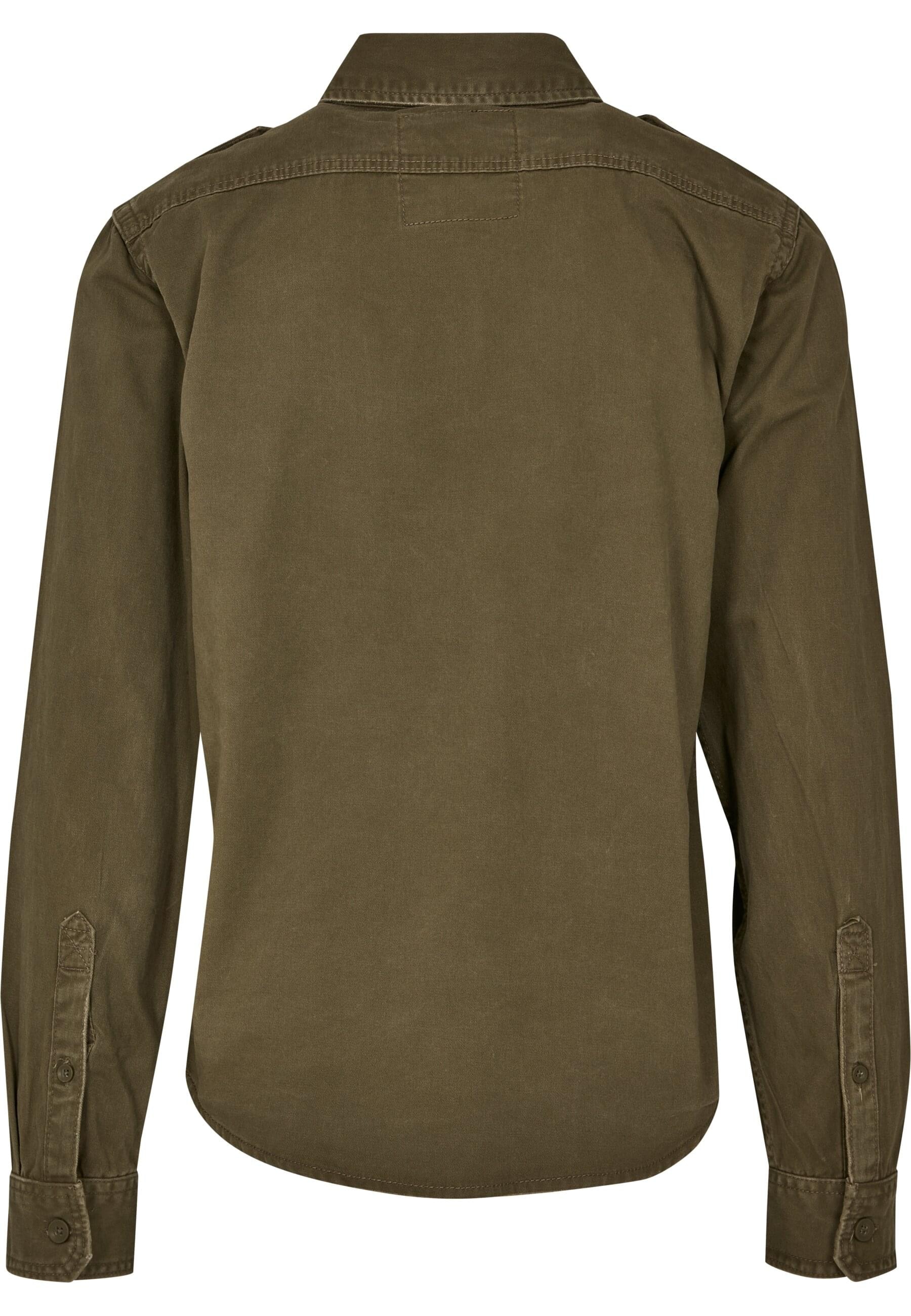 Brandit Langarmhemd »Brandit Herren Vintage Shirt«, (1 tlg.)