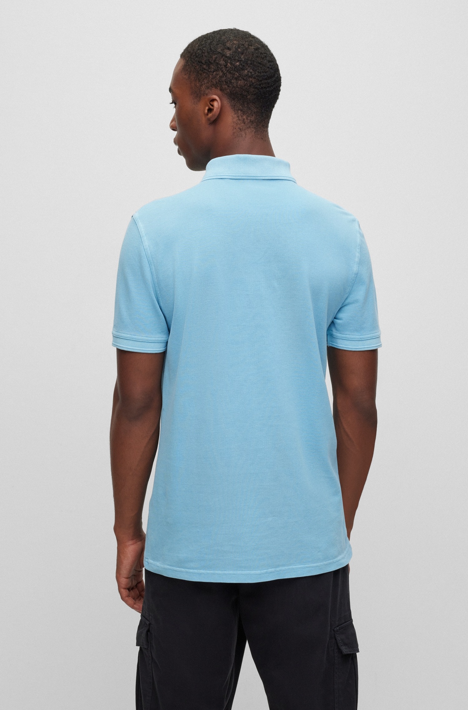 BOSS ORANGE Poloshirt »Prime ▷ der bestellen 01«, Logoschriftzug BAUR dezentem auf 10203439 Brust mit 