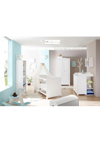 Babyzimmer-Komplettset »Adam«, (Set, 5 St., Bett + Wickelkommode + Schrank +...