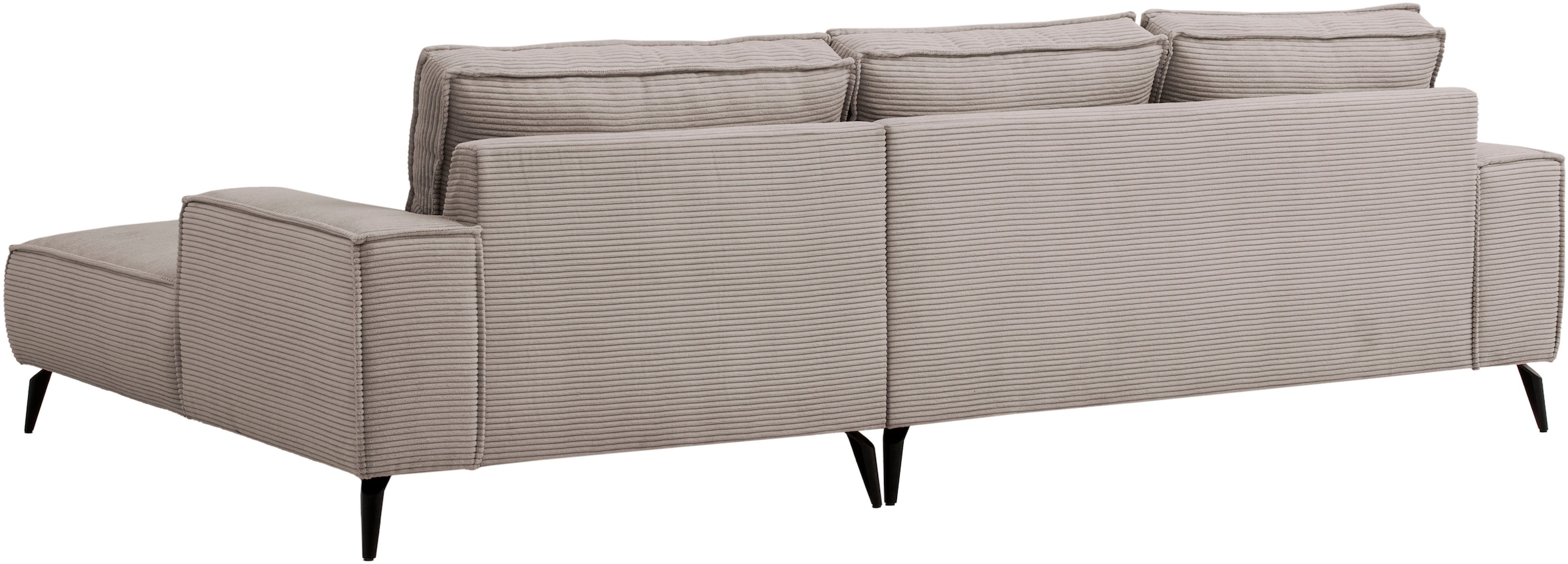 andas Sitzgruppe »TVINNU, Polsterecke L-Form, Schlaffunktion, mit Hocker«, (Set, 2 tlg.), stellbar zum Schlafsofa (Krokodilverbinder)