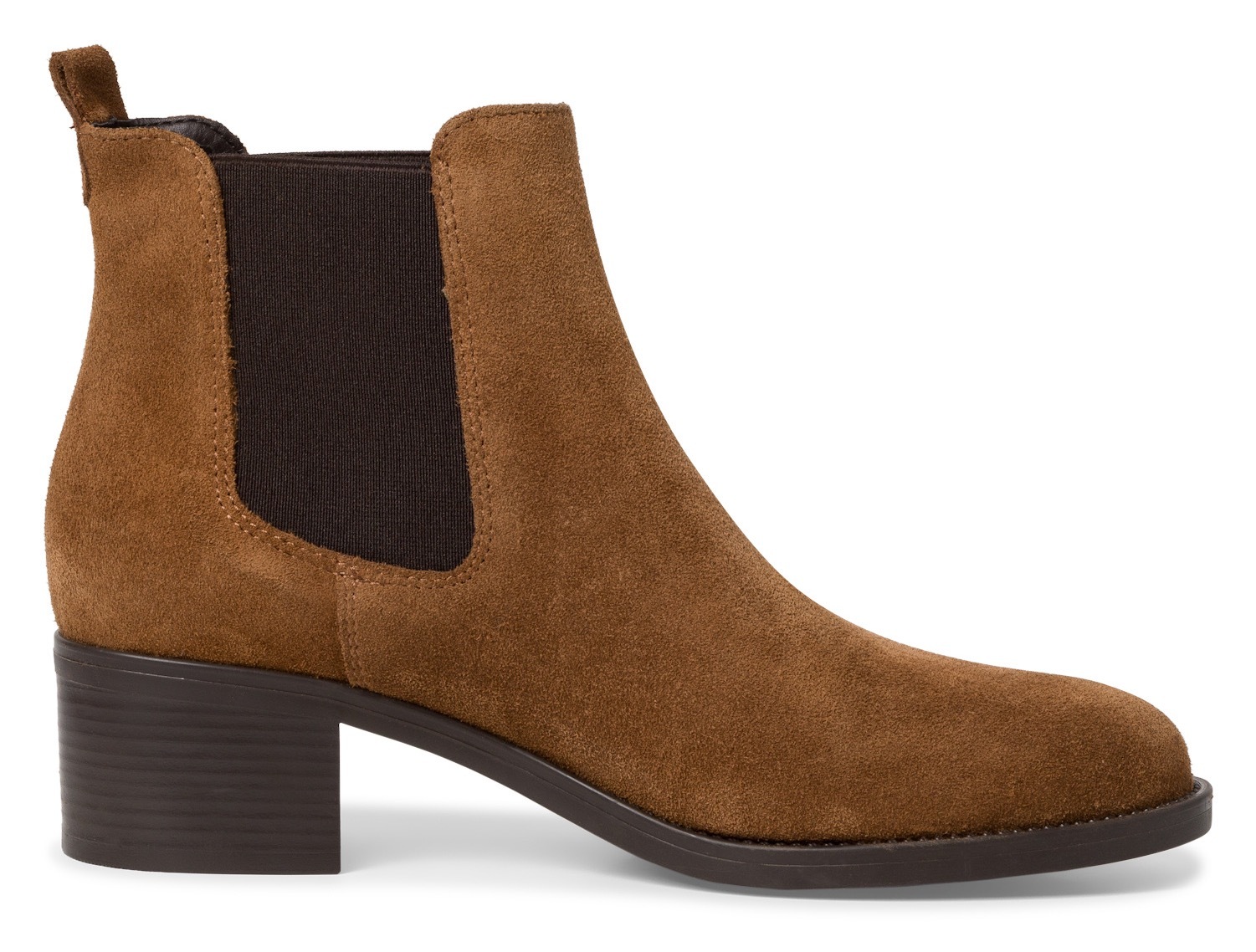 Thumbnail - Tamaris Chelseaboots, Blockabsatz, Stiefelette, Businessschuh in schmaler Form