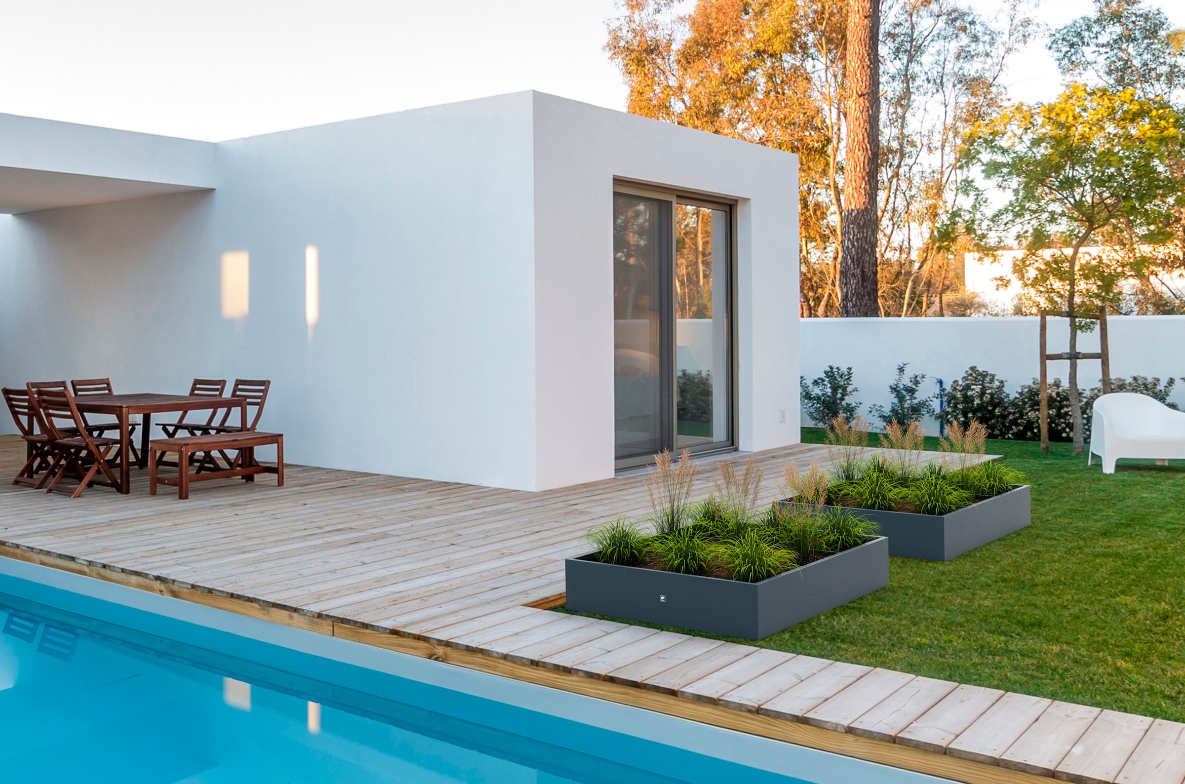 Herstera Garden Hochbeet »HG08979802« 375 l, BxTxH: 150x100x25 cm