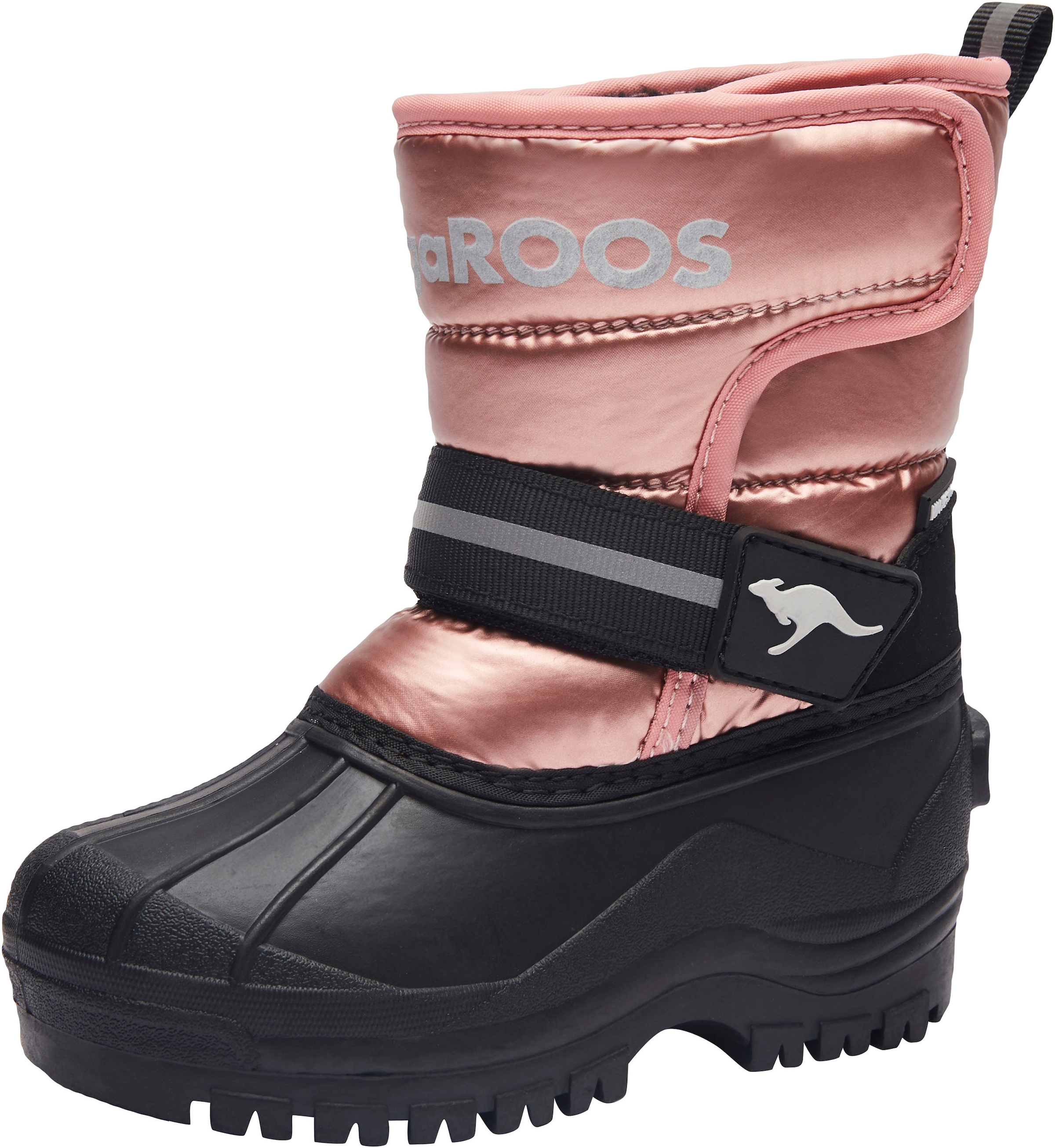 KangaROOS Winterstiefel »K-Shell II Metallic«, Warmfutter und reflektierend