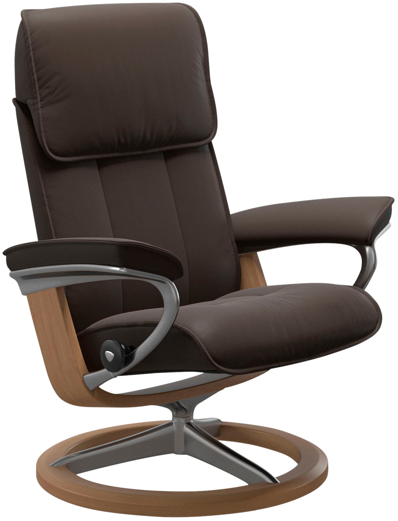 Stressless Relaxsessel "Admiral", mit Signature Base, Größe M & L, Gestell Eiche