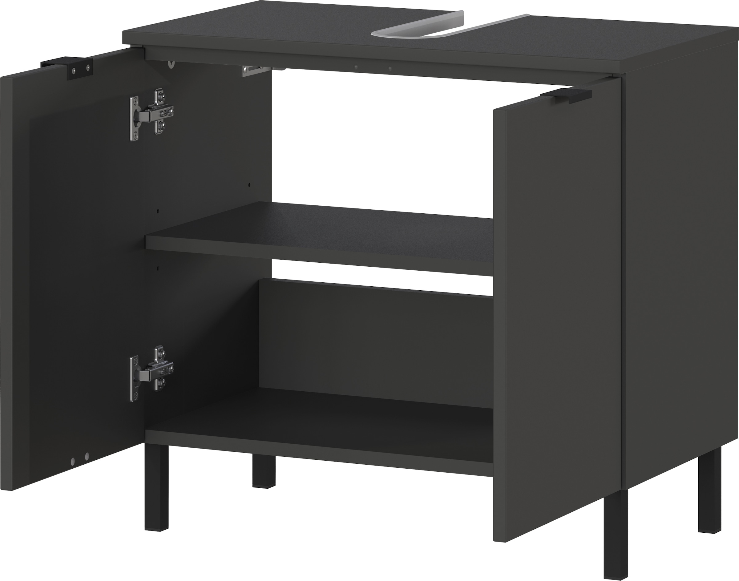 GERMANIA Badmöbel-Set »GW-Arcena«, (3 St.), mit integrierter LED-Beleuchtung
