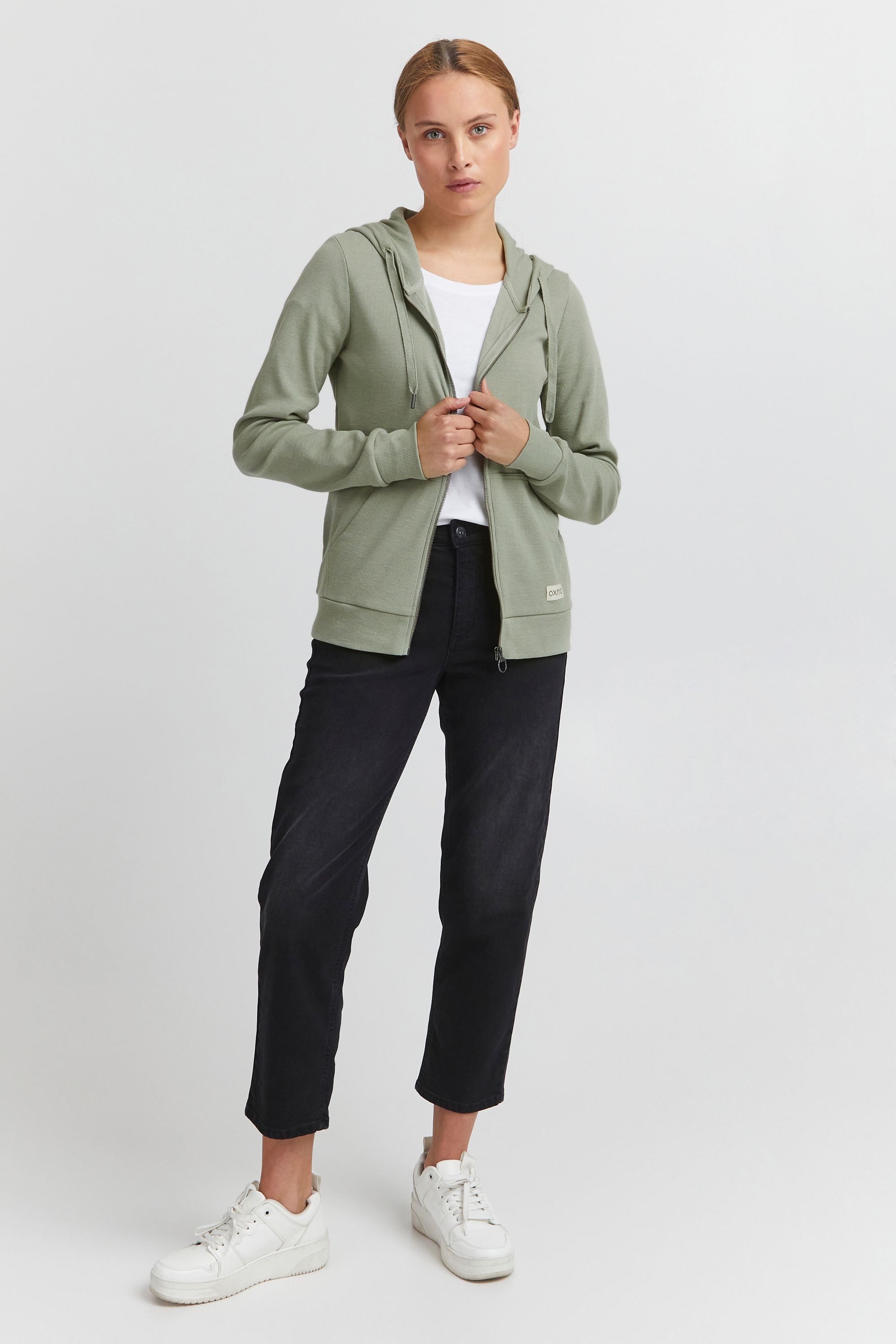 OXMO Kapuzensweatjacke »Kapuzensweatshirtjac OXLova«