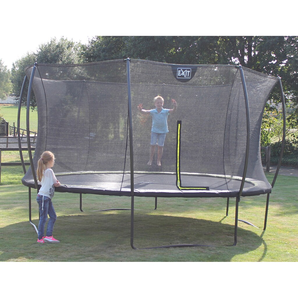 EXIT Gartentrampolin »Silhouette«, Ø 244 cm, mit Sicherheitsnetz