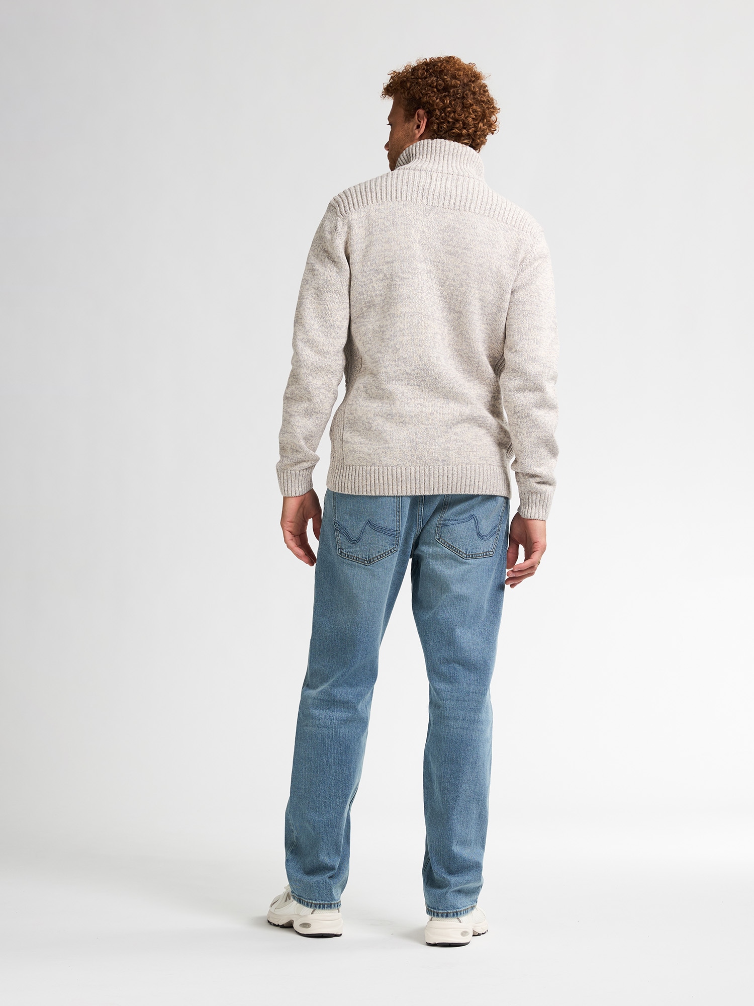 Petrol Industries Strickjacke mit Stehkragen