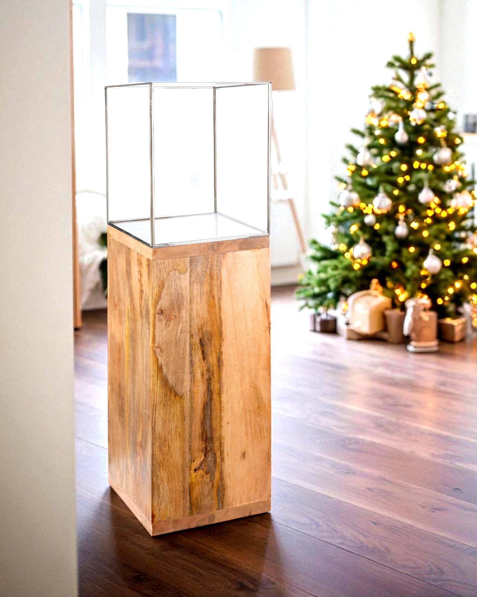 GILDE Bodenwindlicht "Windlicht, Kerzenhalter Säule, 91.26x26cm, Geschenkid günstig online kaufen