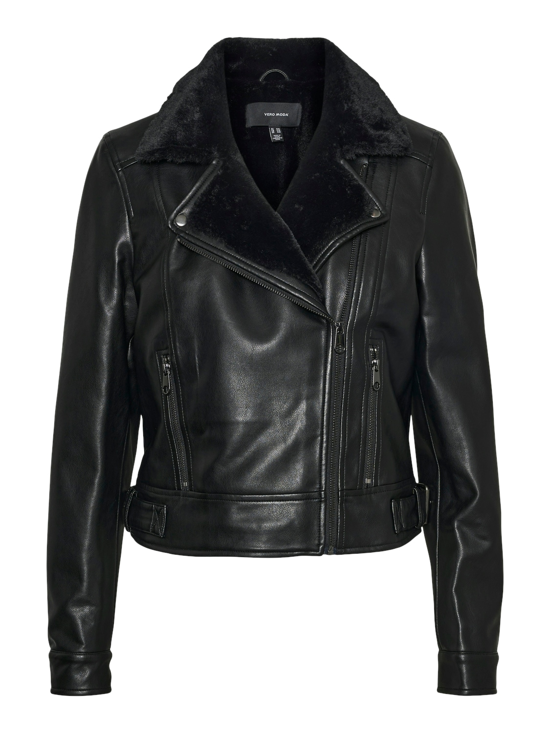 Vero Moda Lederimitatjacke »VMHAILEY SHORT COATED JACKET«