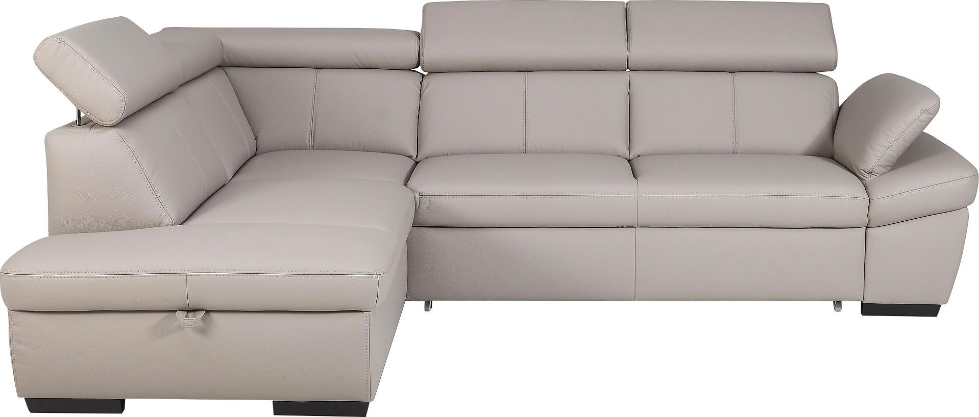 exxpo - sofa fashion Ecksofa "Salerno, Funktionssofa, hoher Sitzkomfort, Br günstig online kaufen