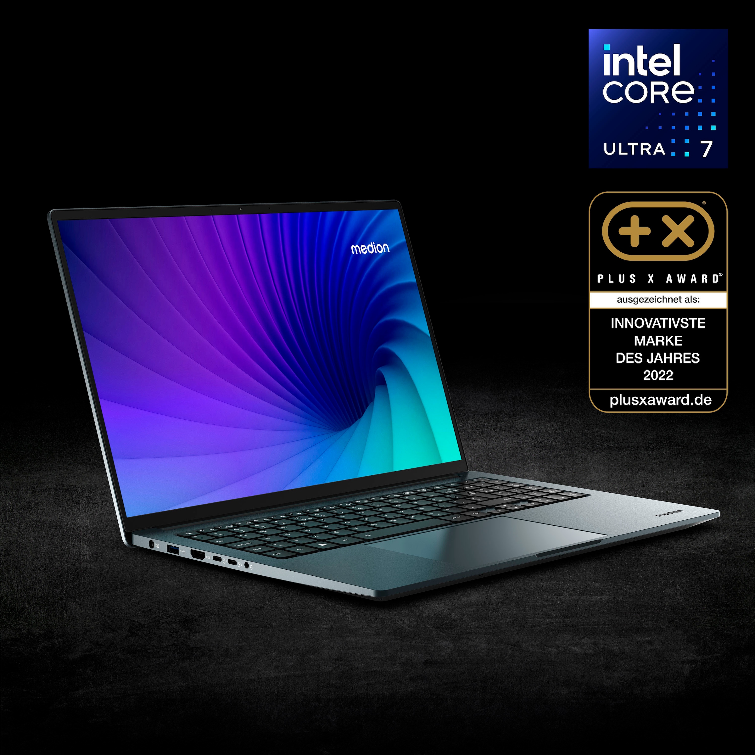 Medion® Notebook »S10 OLED«, 40,6 cm, / 16 Zoll, Intel, Core Ultra 7, ARC, 1000 GB SSD