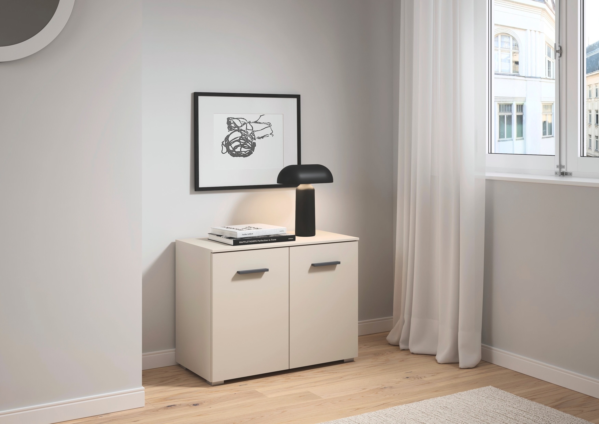 rauch Kommode "Gamma" Breite 80 cm / Höhe 61 cm, verschiedene Griffvariante günstig online kaufen