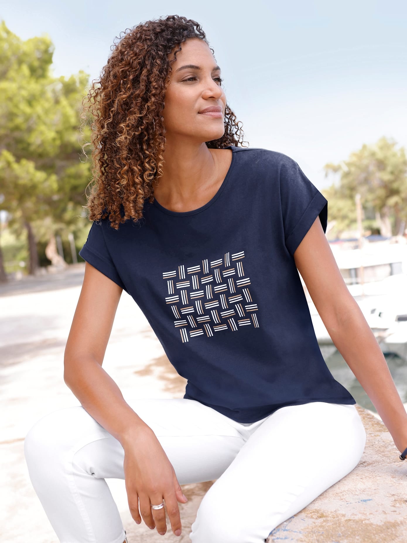 Casual Looks Kurzarmshirt "Shirt" 1 tlg.